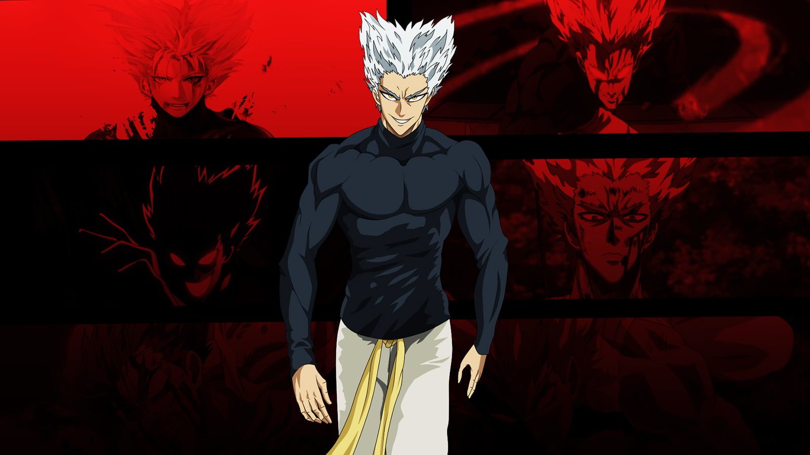 HD Wallpaper: One Punch Man, Garou. One Punch Man, One Punch Man Anime, Saitama One Punch Man