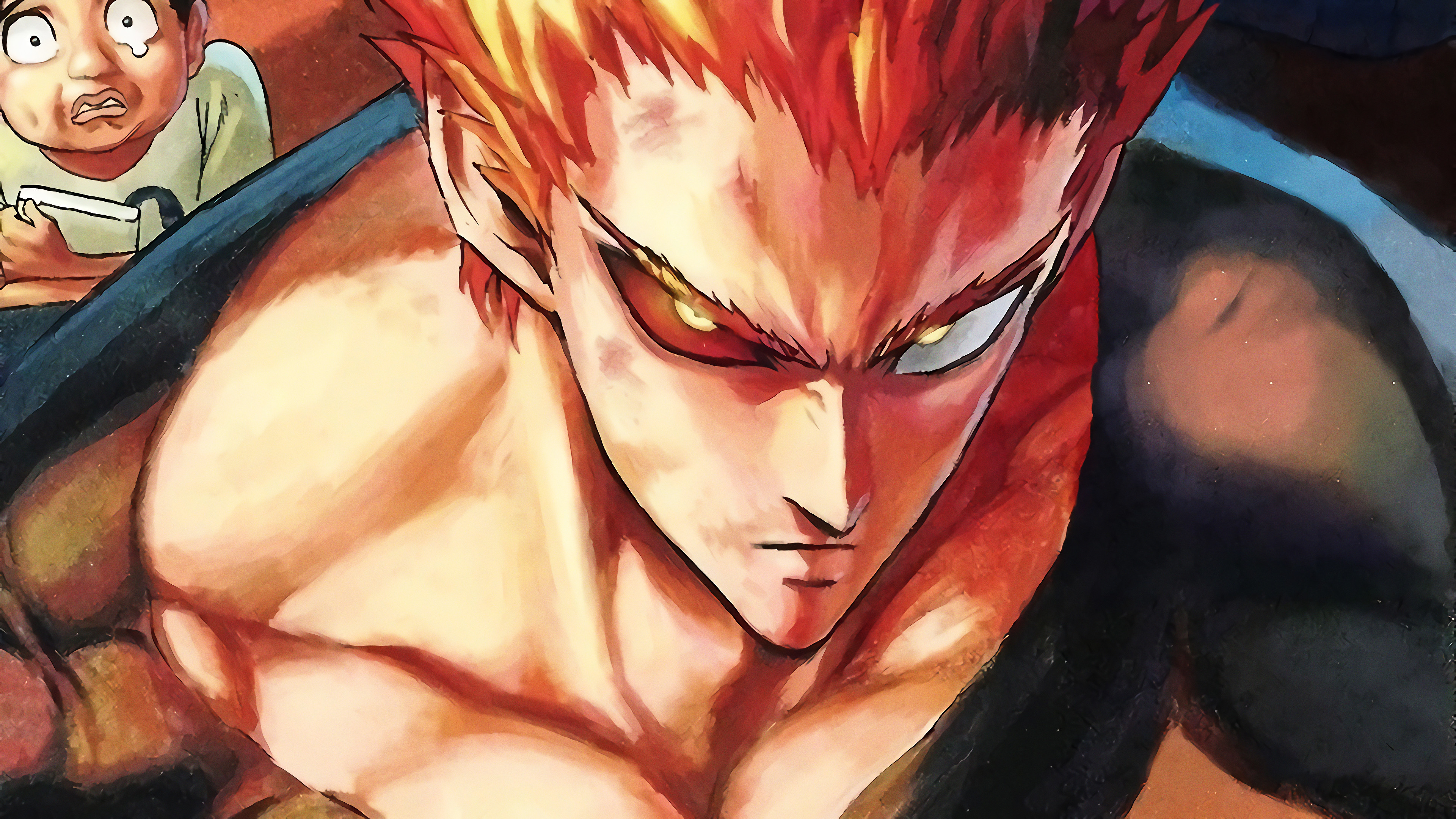 4K Garou (One Punch Man) Wallpaper And Background Image
