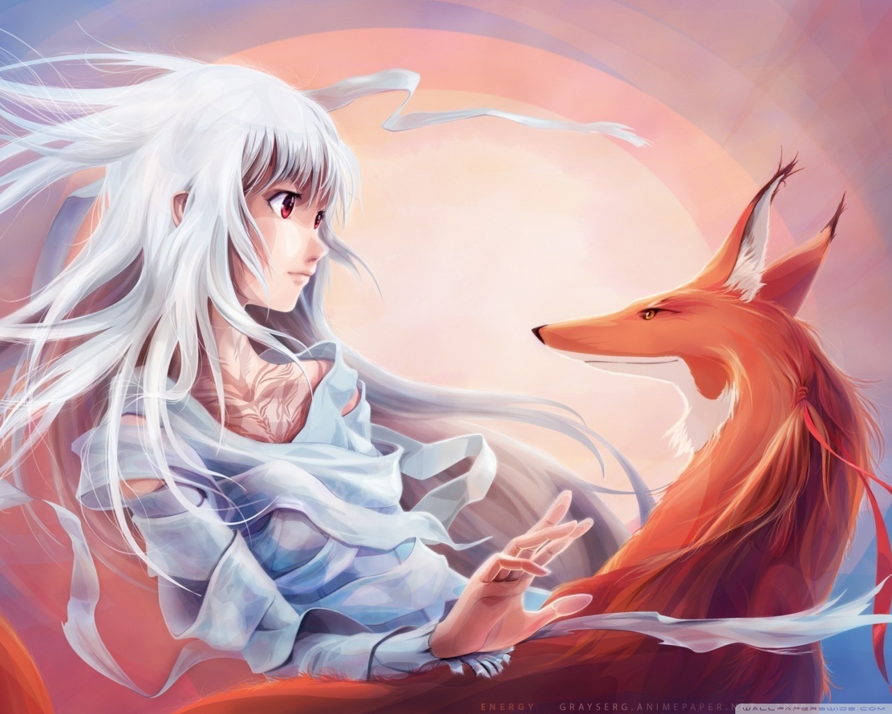 Fox Art Ultra HD Desktop Background Wallpaper for 4K UHD TV, Tablet