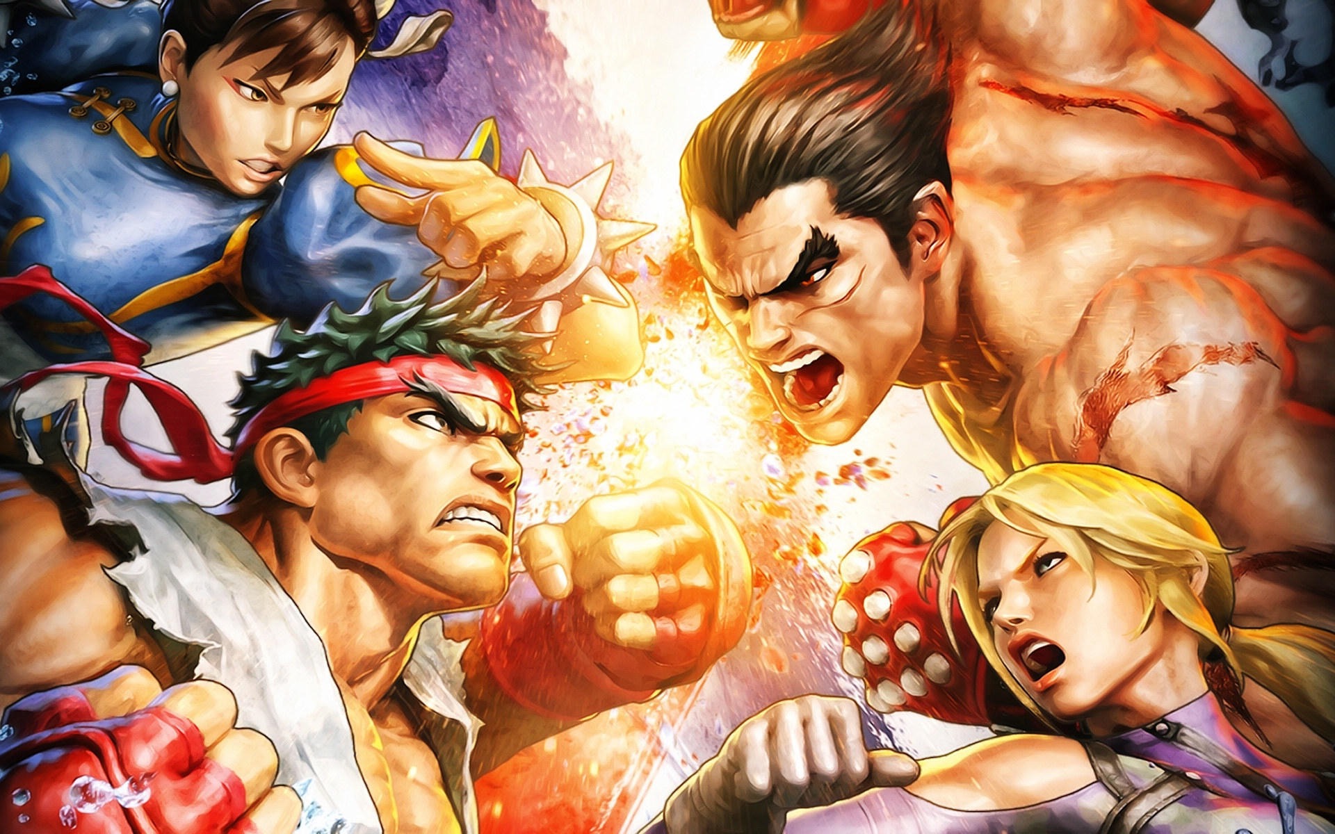 Street Fighter X Tekken video game wallpaper