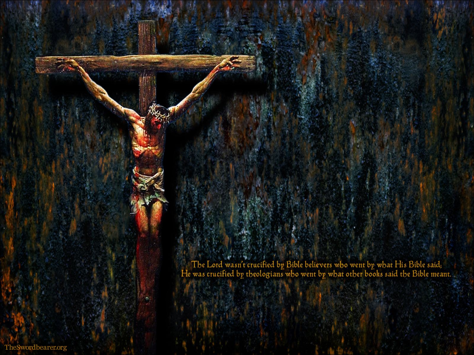 Free download Wallpaper The crucifixion TheSwordbearer [1600x1200] for your Desktop, Mobile & Tablet. Explore Jesus Crucifixion Wallpaper. Jesus Christ Wallpaper, Jesus Background, Jesus Wallpaper