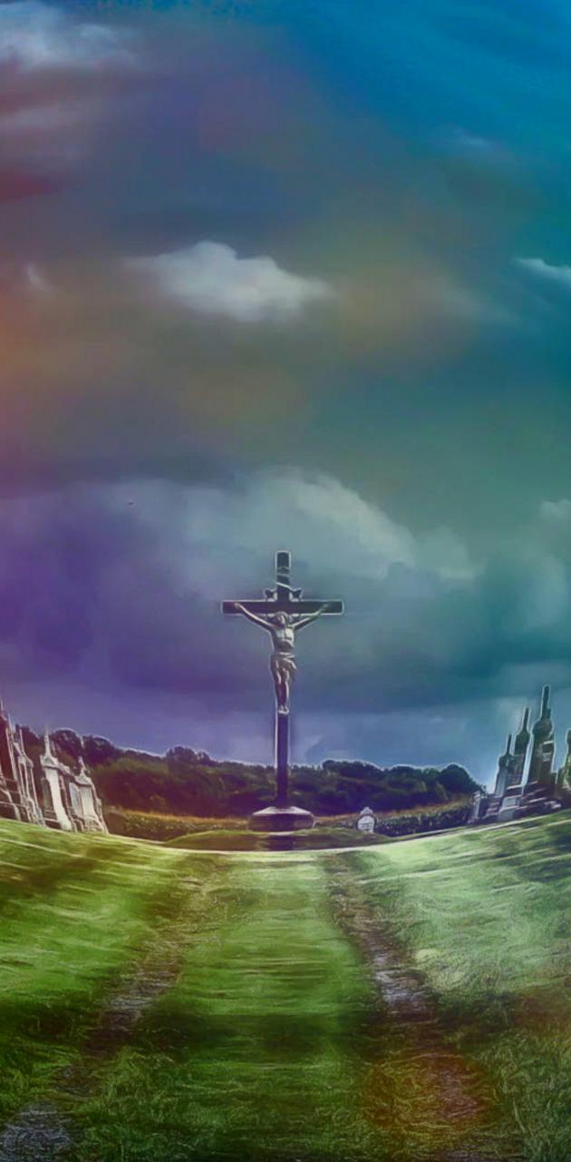 Jesus crucified wallpaper