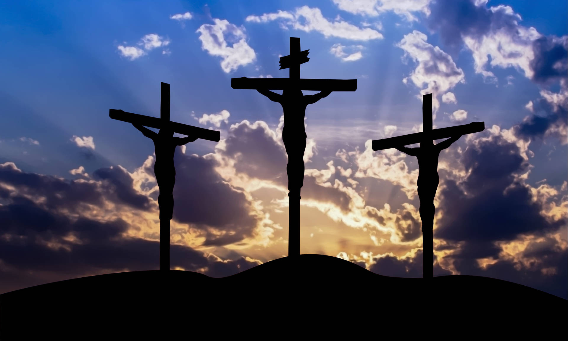 Download 4k Crucifixion Of Jesus Wallpaper