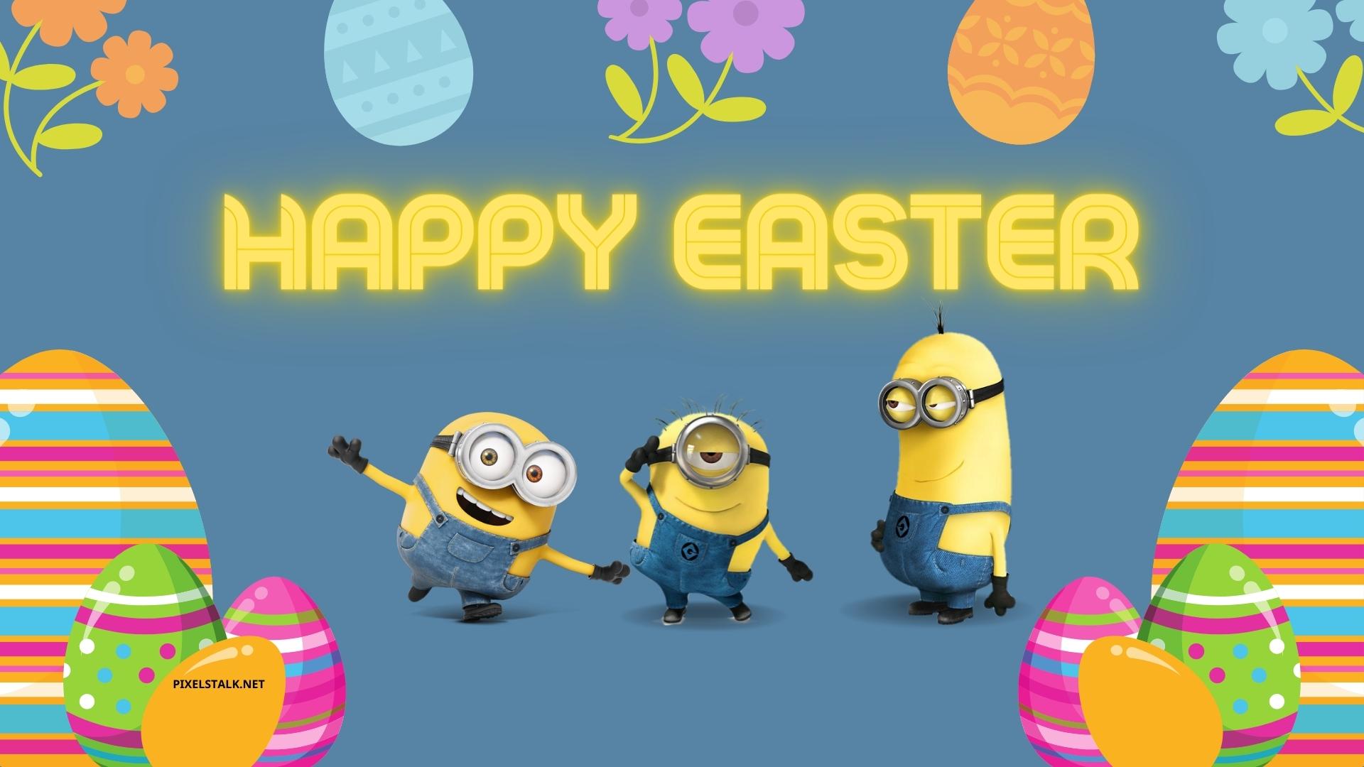 Minion Easter Wallpaper HD Free download