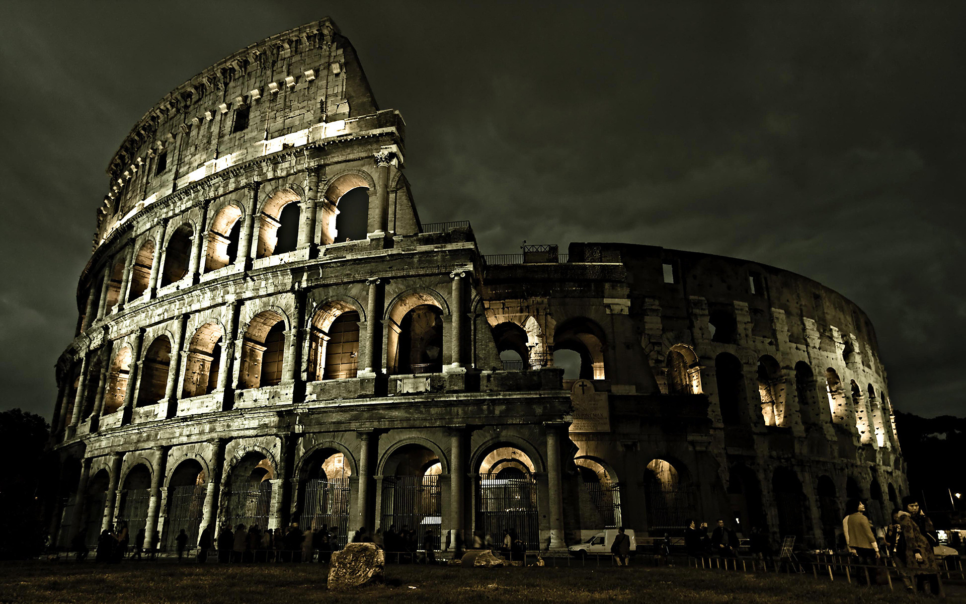 Wallpaper 4k Colosseum Roman Architecture Wallpaper