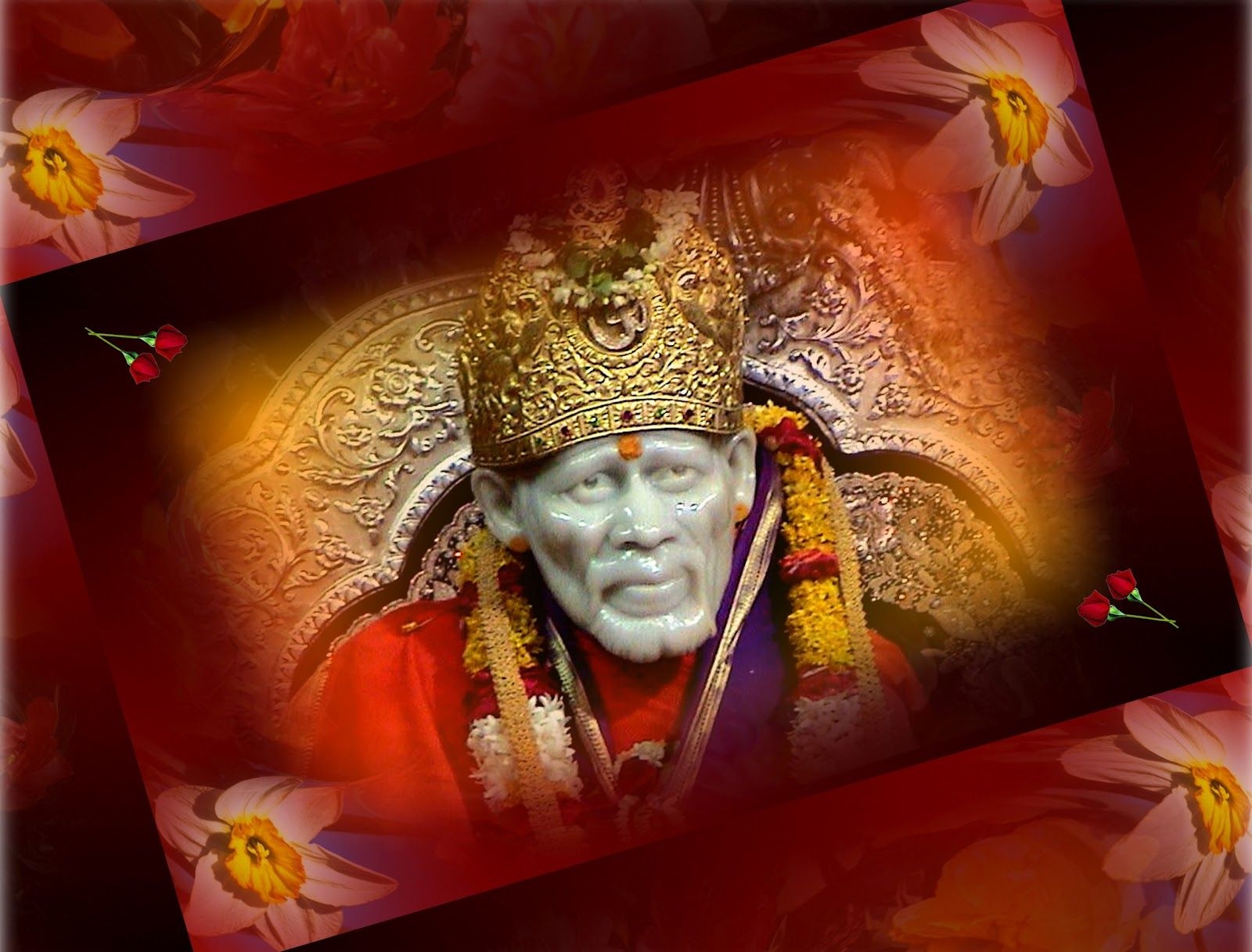 3d sai baba wallpapers free download