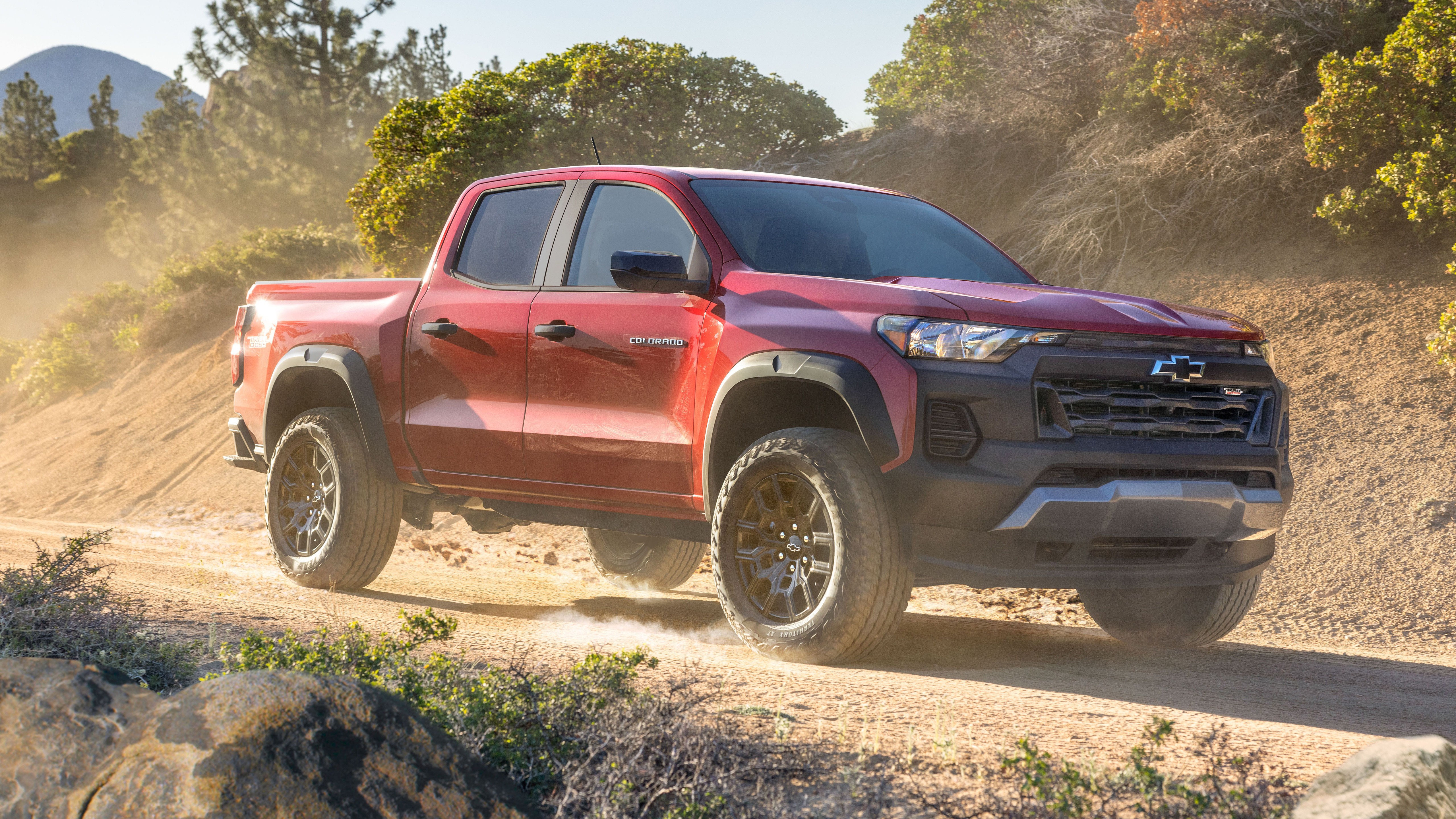 Chevrolet Colorado Z71 Trail Boss Crew Cab 2023 4K Wallpaper Car Wallpaper