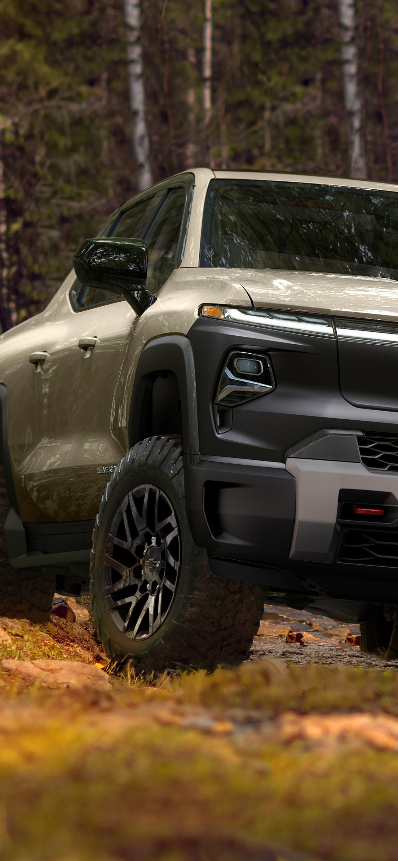 Chevrolet Silverado EV Trail Boss Crew Cab Wallpaper 4K, Electric trucks, 2024, Cars