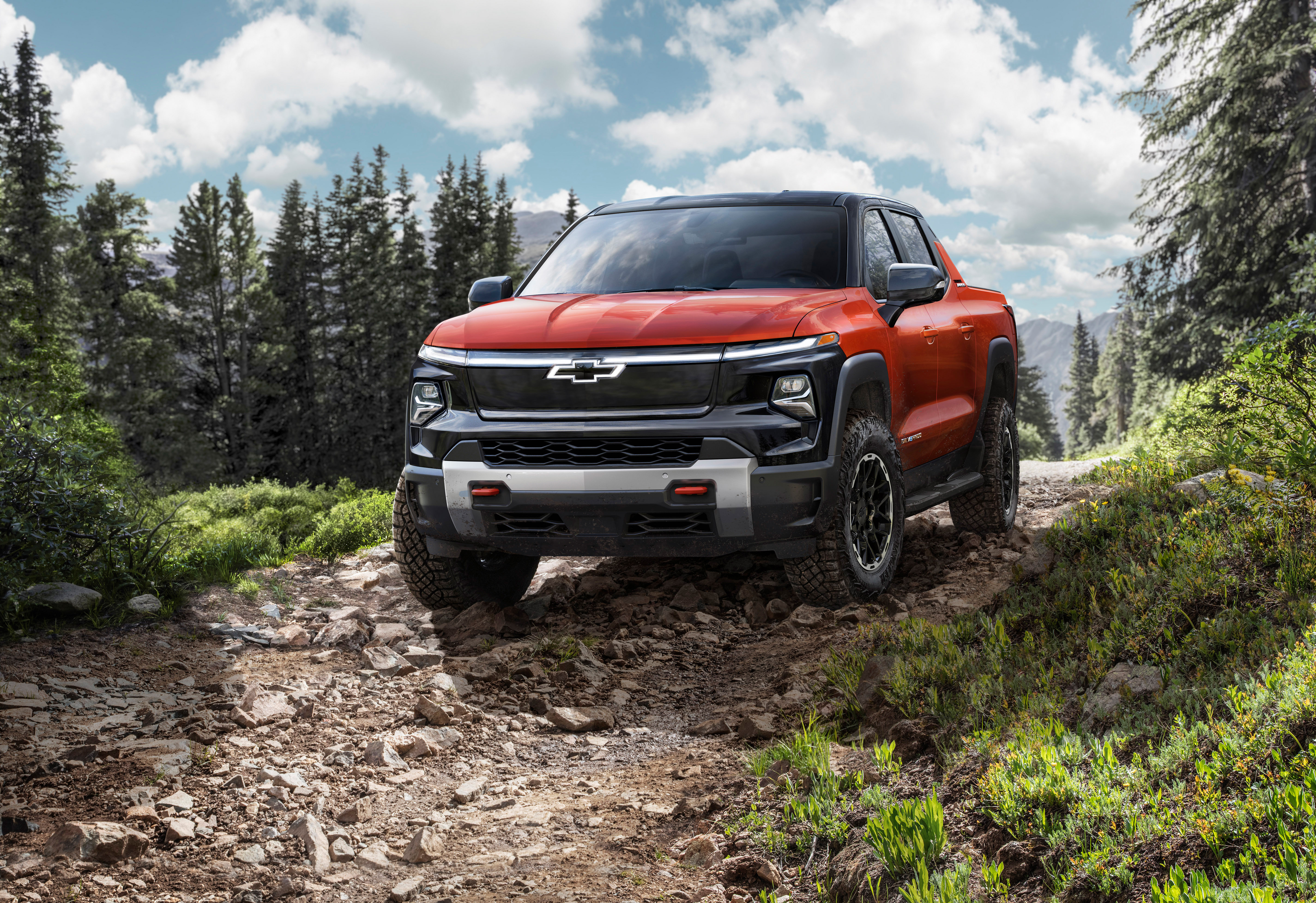 Chevrolet Silverado EV Trail Boss Crew Cab Wallpaper 4K, 2024, 5K, Cars
