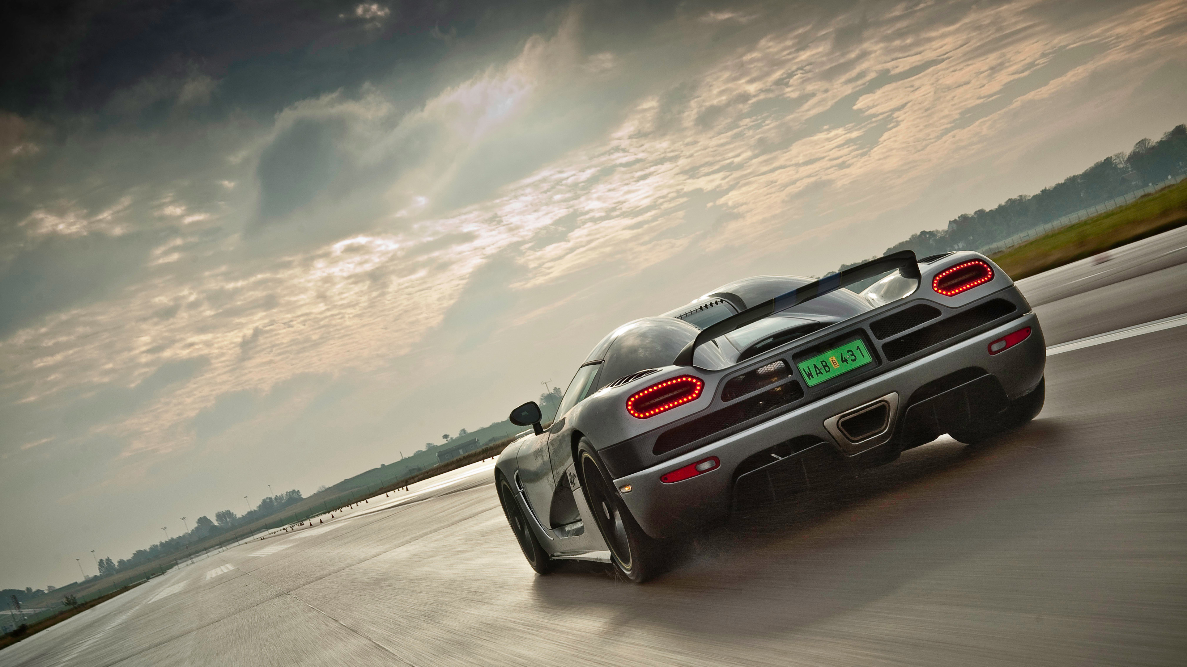 Wallpaper 4k Koenigsegg Agera Prototype Rear Wallpaper