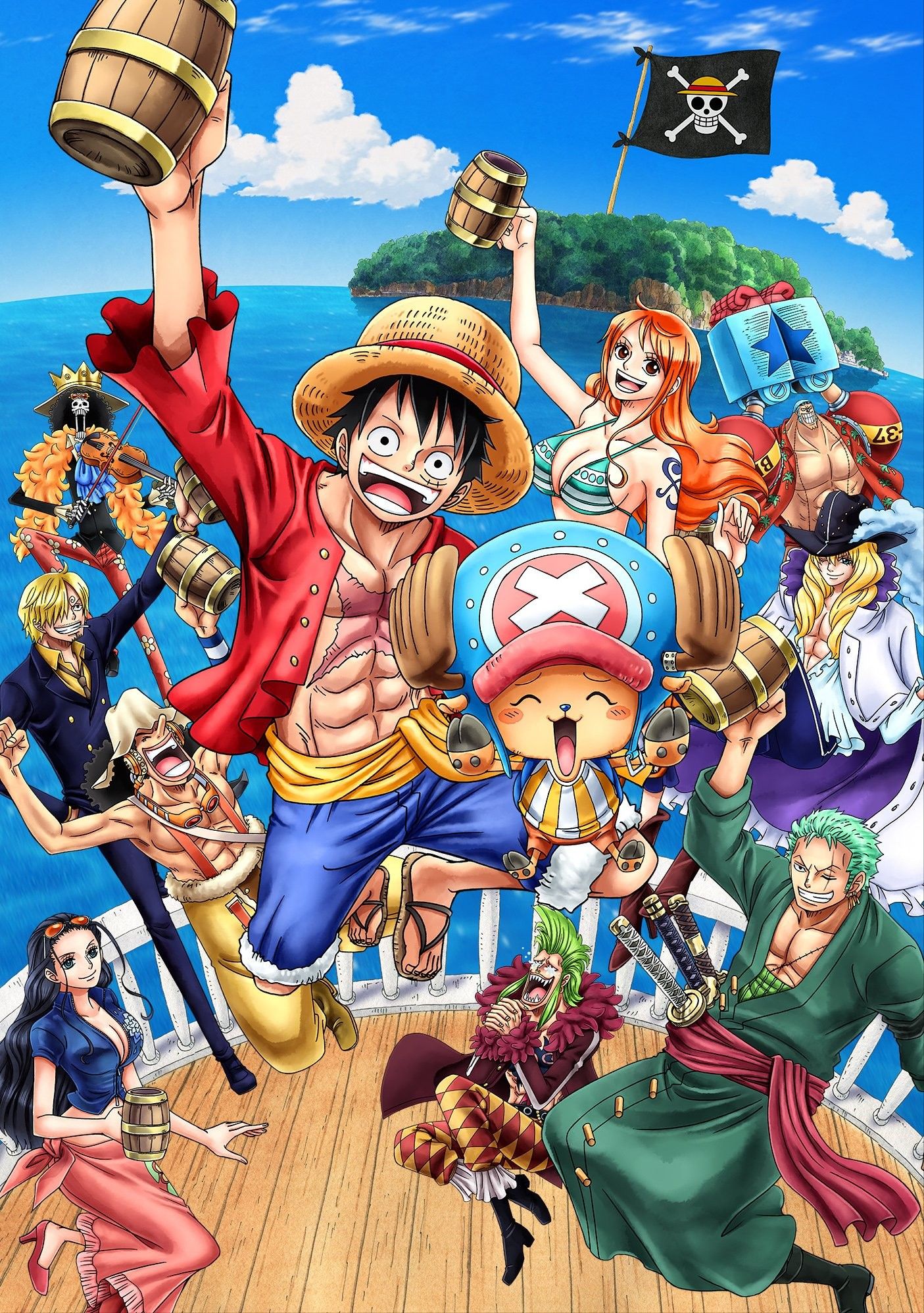ONE PIECE. Ilustrasi komik, Kartun, Gambar animasi kartun