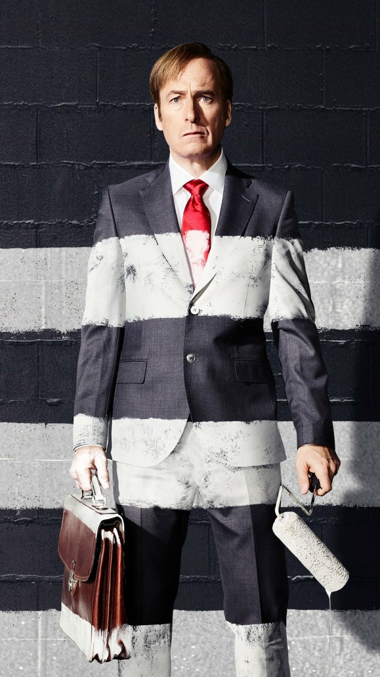 Wallpaper / TV Show Better Call Saul Phone Wallpaper, Bob Odenkirk, Saul Goodman, Jimmy McGill, 750x1334 free download