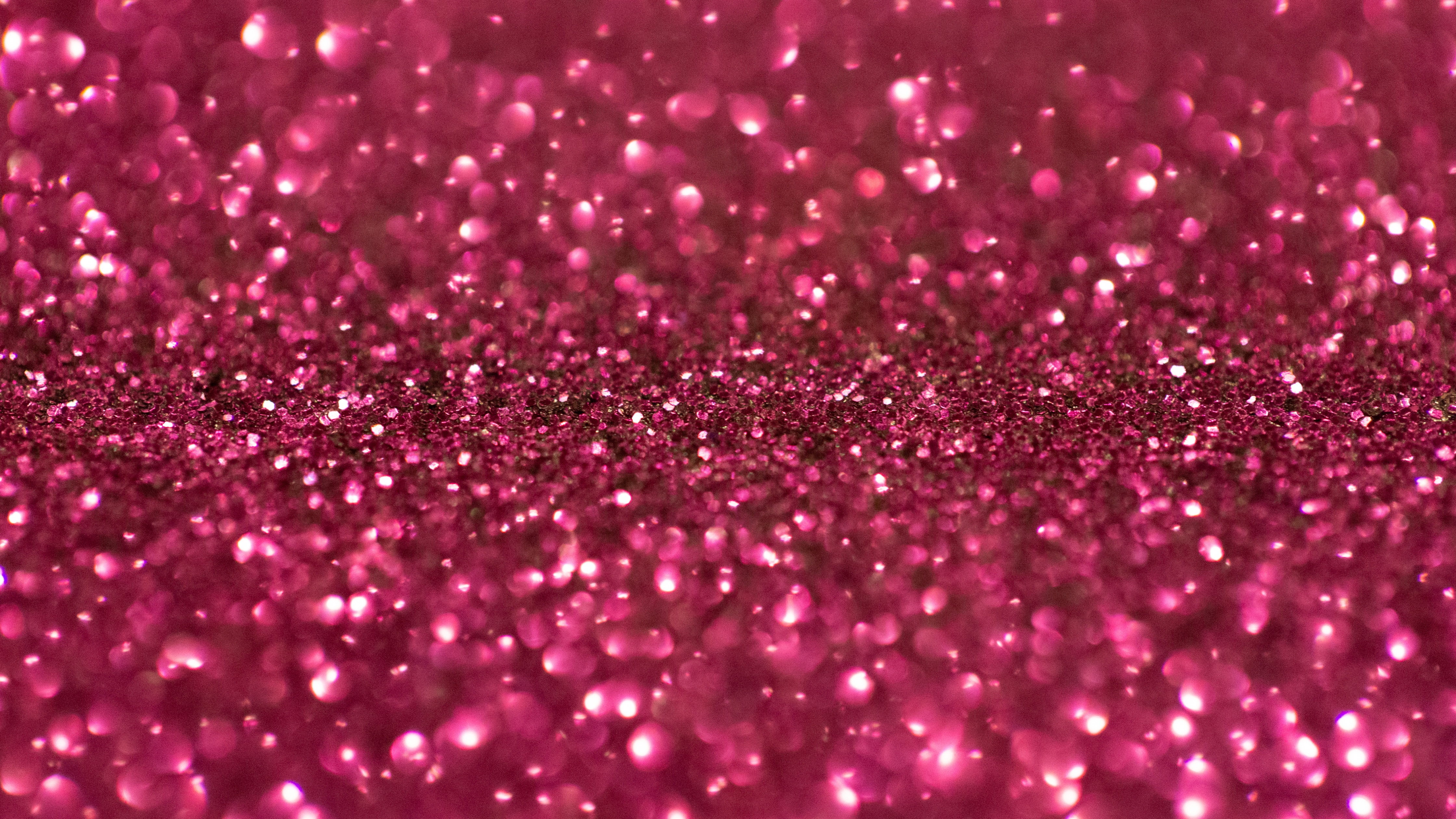 Pink Glitter Wallpaper 4K, Shimmering, Pink background