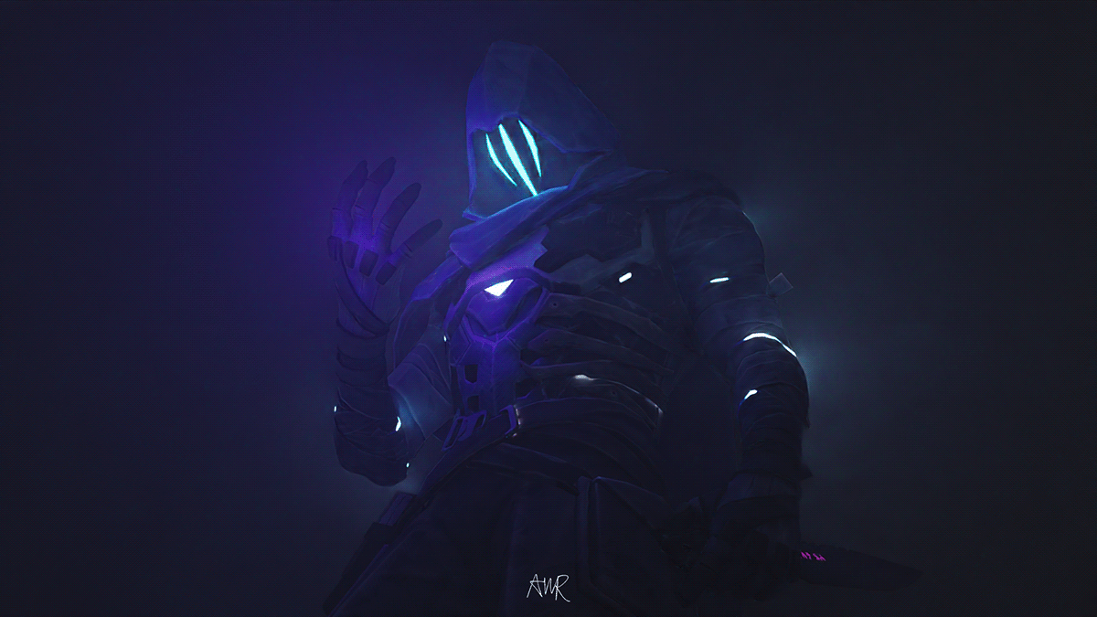 Omen Fanart VALORANT. Wallpaper pc, HD anime wallpaper, Fan art