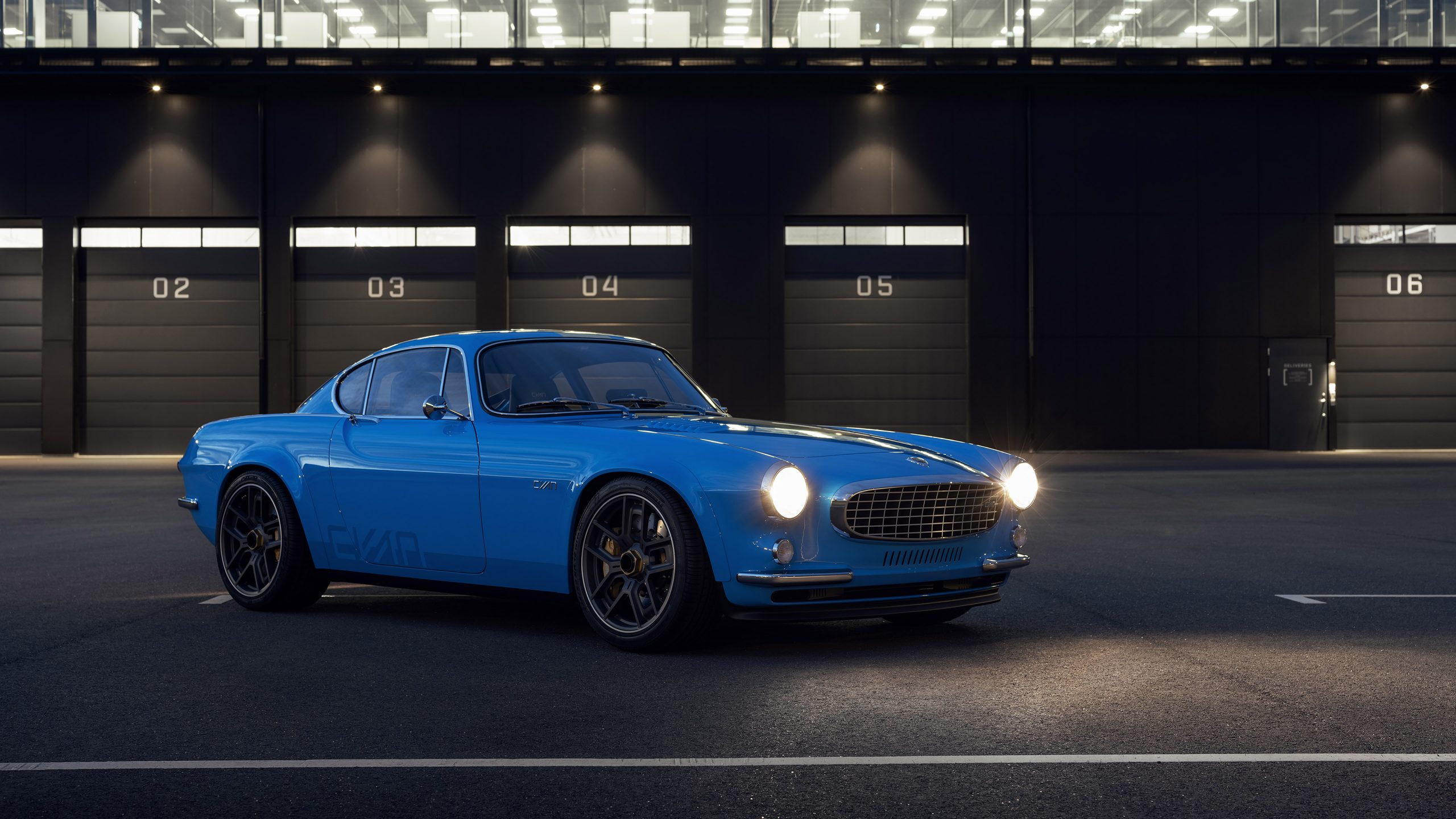 Volvo P1800 Cyan Wallpaper