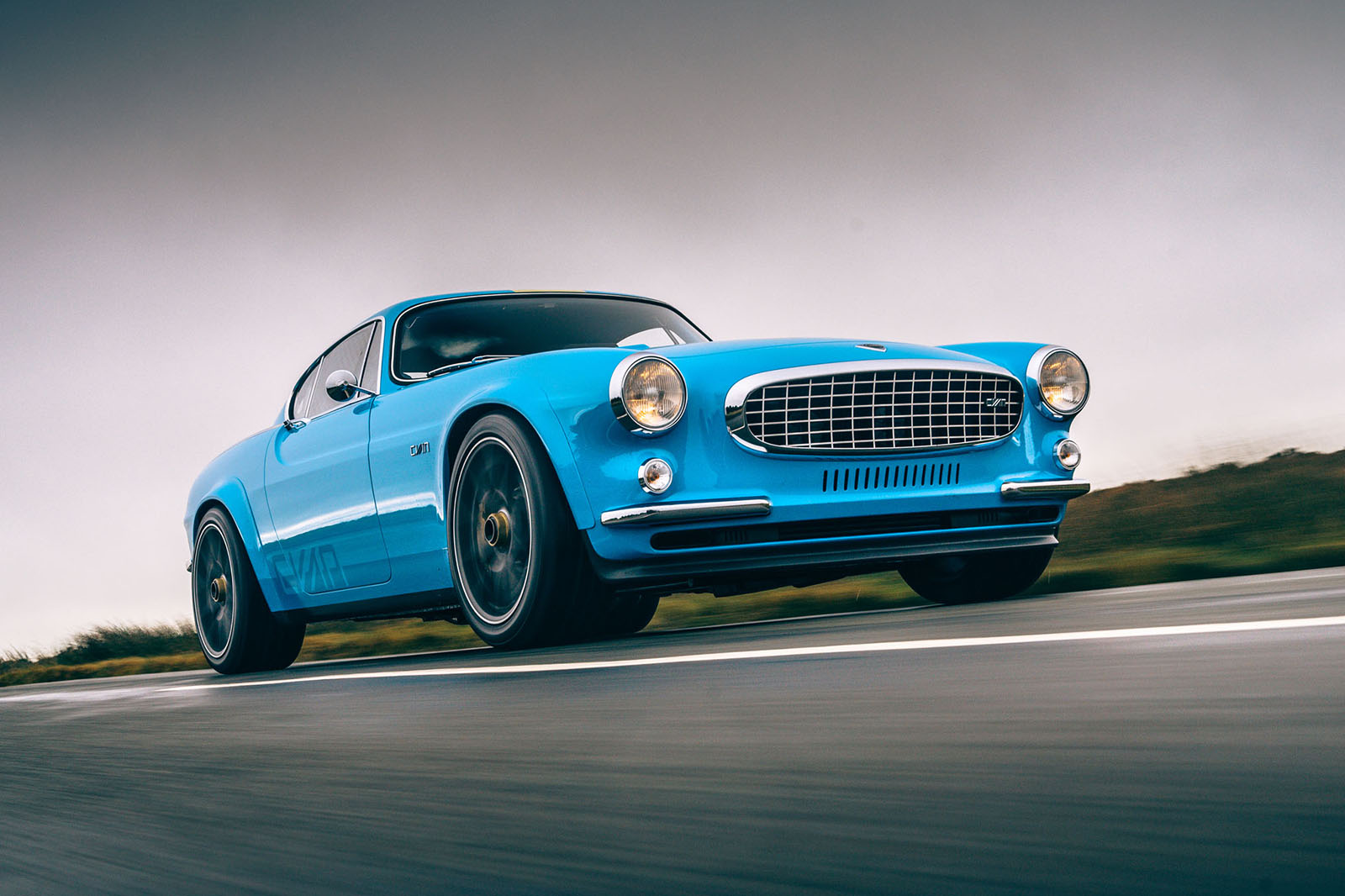 The 414bhp Volvo P1800: Driving Cyan's Race Bred Resto Mod