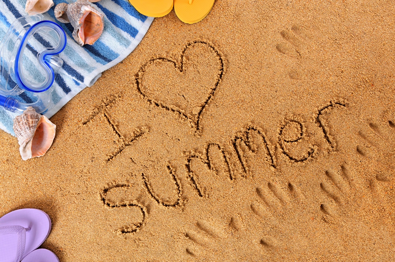 Photos Heart Summer Sand