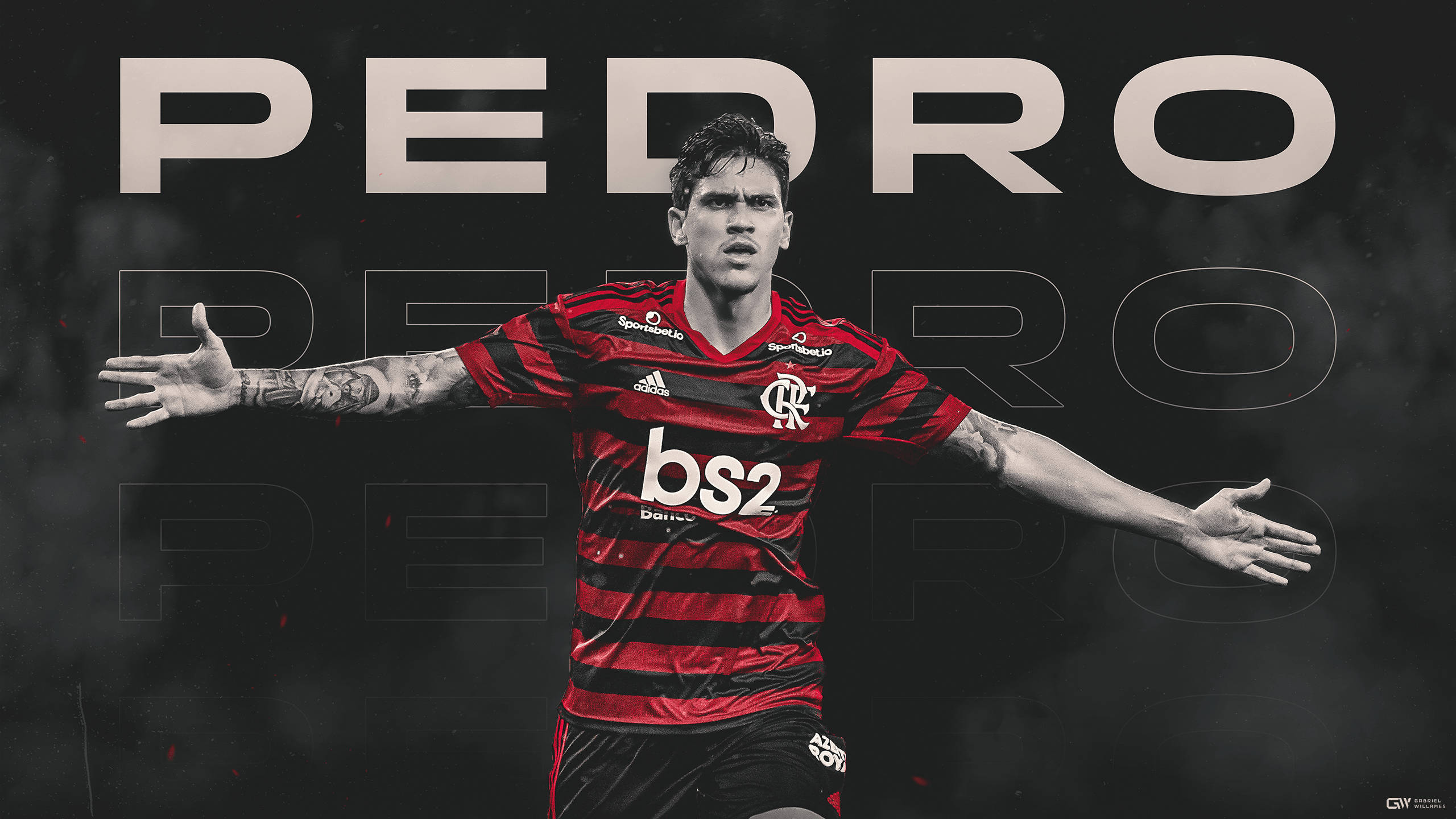 Download Flamengo Fc Pedro Wallpaper
