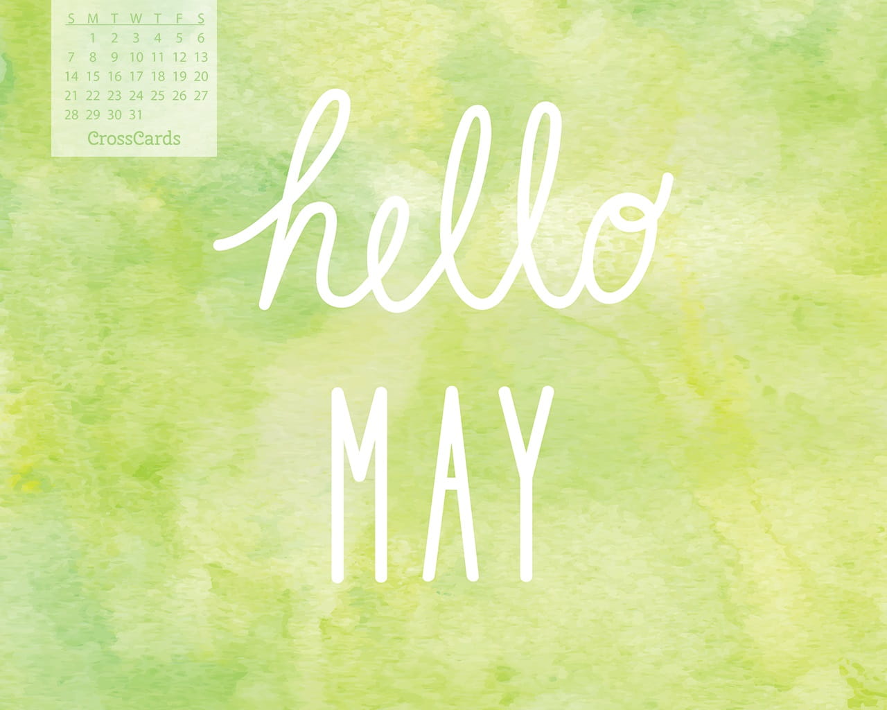 May 2017 May Desktop Calendar- Free May Wallpaper