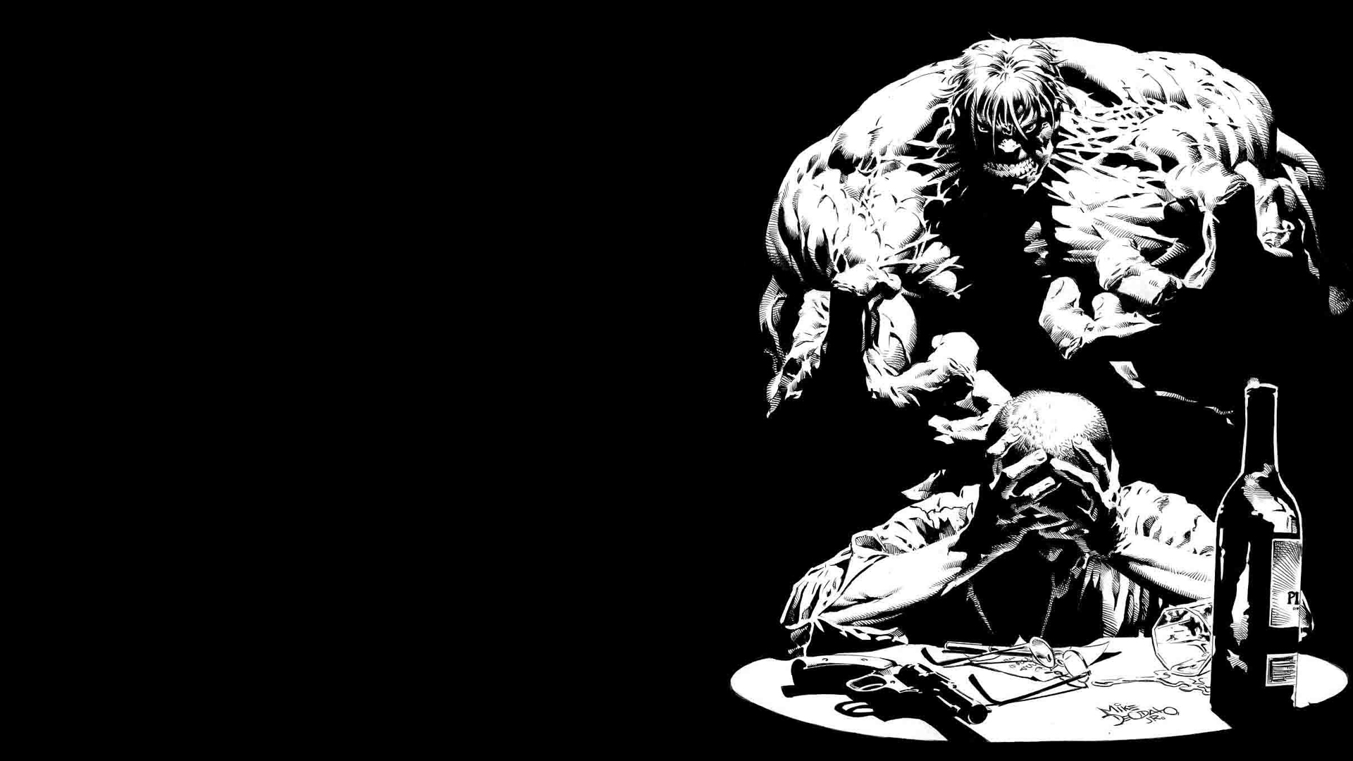 Free download the hulk black and white Wallpaper Background 19890 [1920x1080] for your Desktop, Mobile & Tablet. Explore Comic Book Wallpaper for Desktop. Comic Book Wallpaper, Comic Book Wallpaper