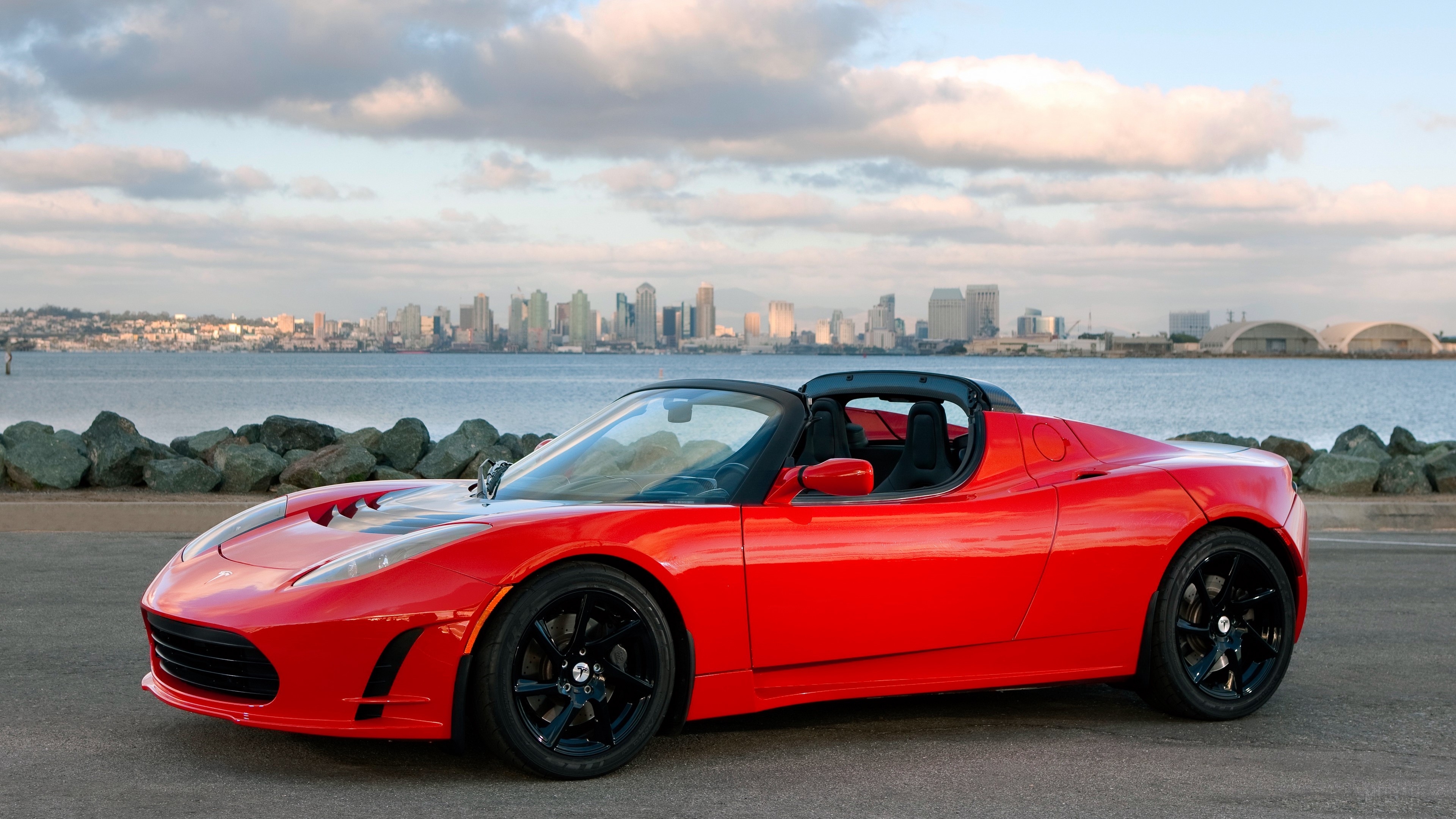 tesla roadster 1080P, 2k, 4k HD wallpaper, background free download