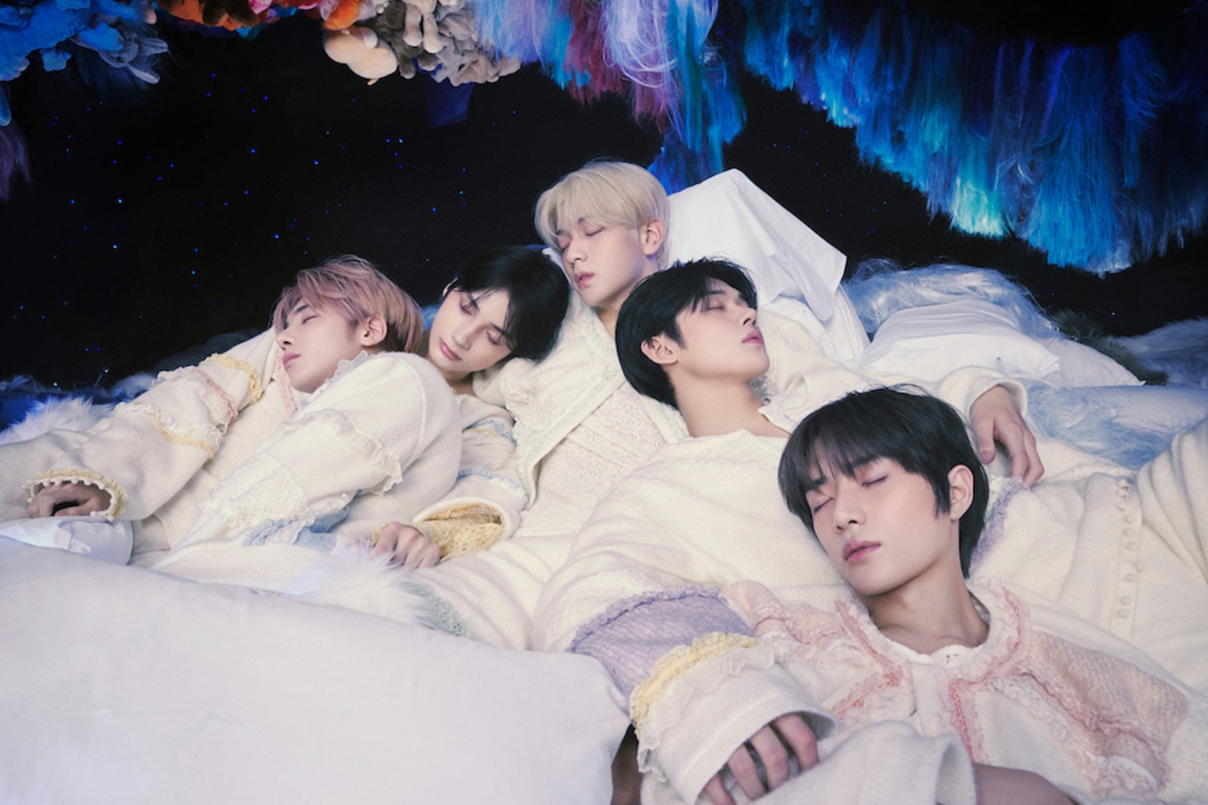 TXT falls into deep sleep in the new oneiric teaser photo for 'The Name Chapter: TEMPTATION'