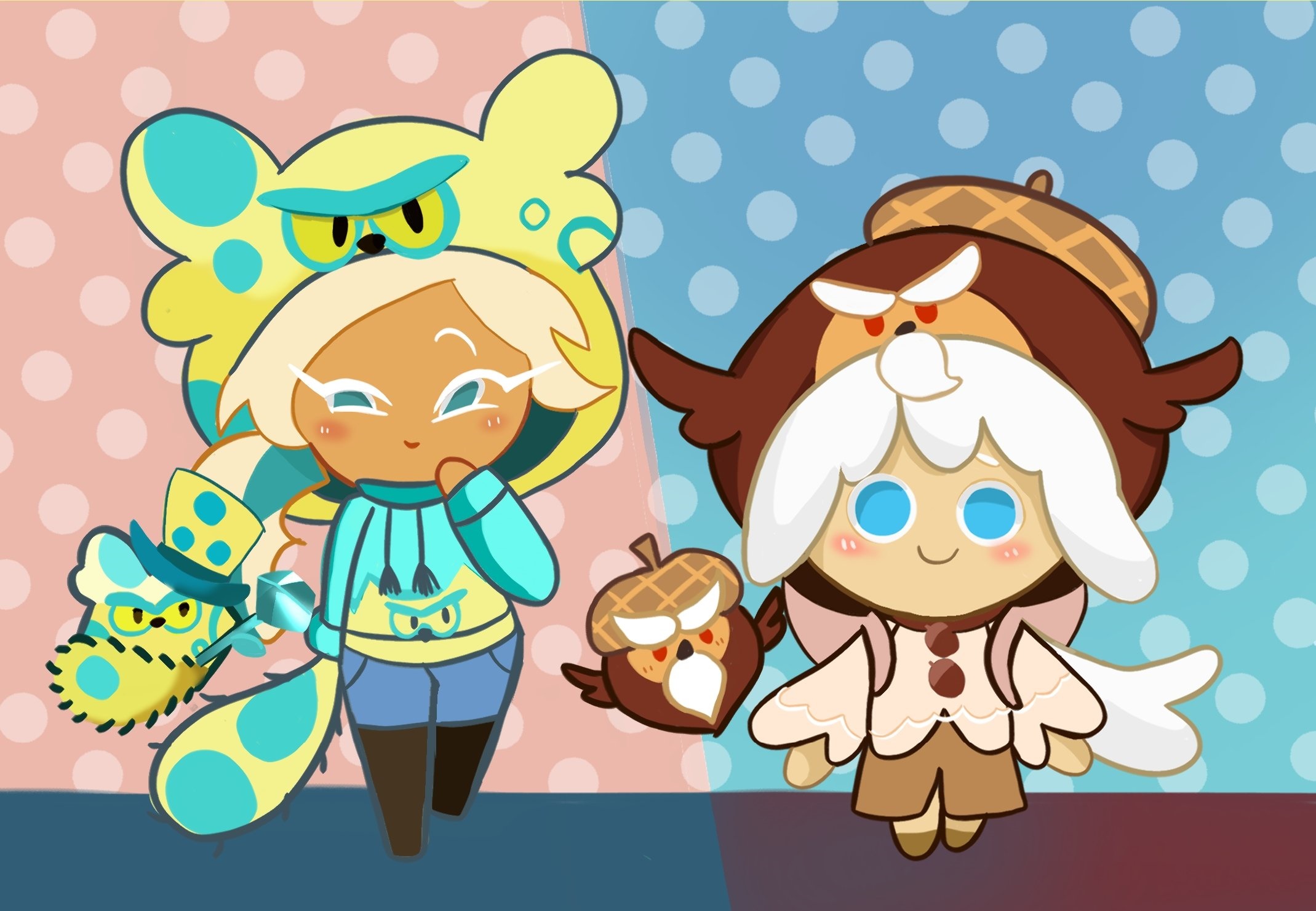 Cookie Run: OvenBreak HD, Roguefort Cookie, Cream Puff Cookie (Cookie Run), HD Wallpaper