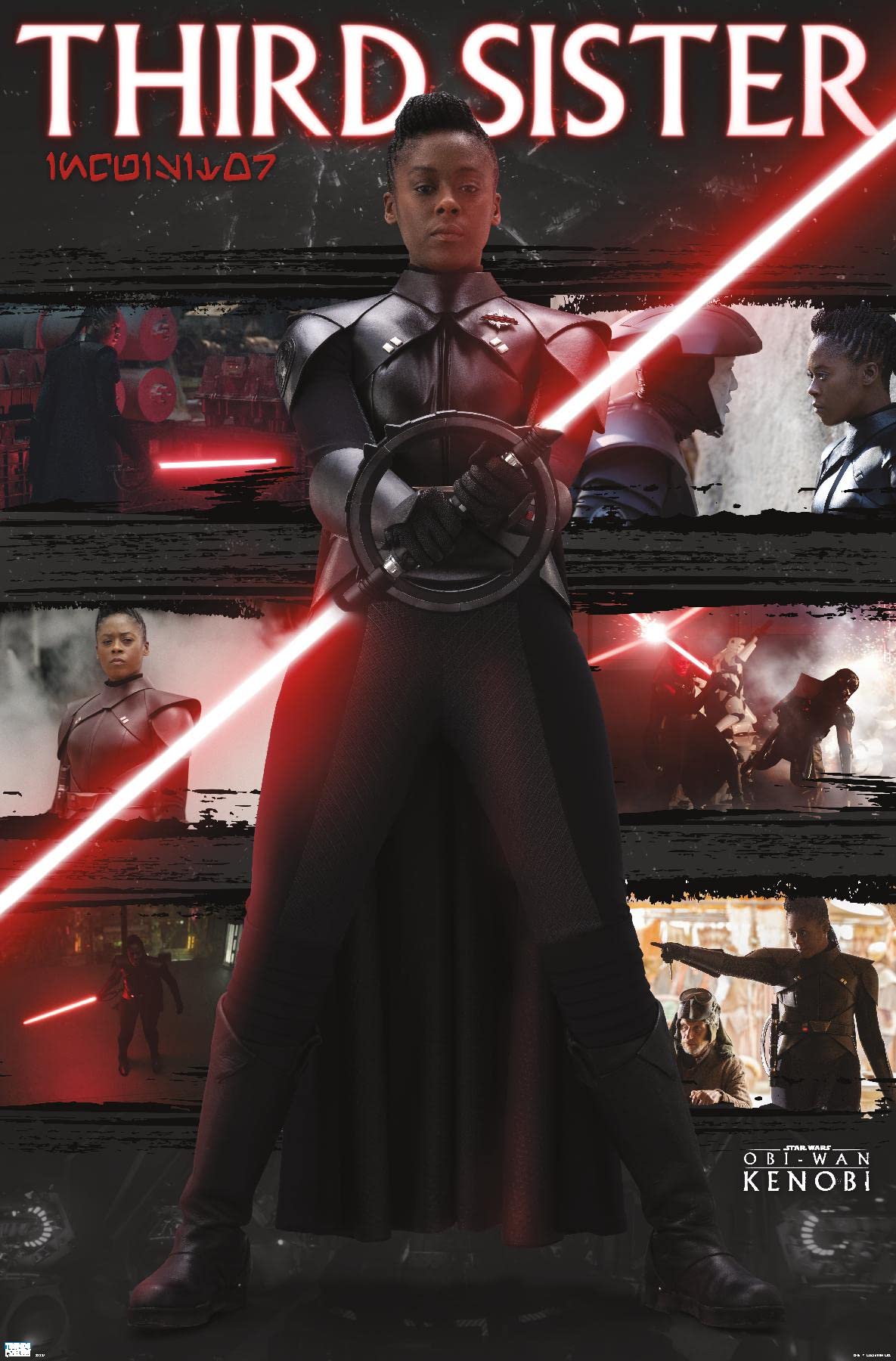 Trends International Star Wars: Obi Wan Kenobi Sister Wall Poster, 14.725 X 22. Premium Unframed Version: Posters & Prints