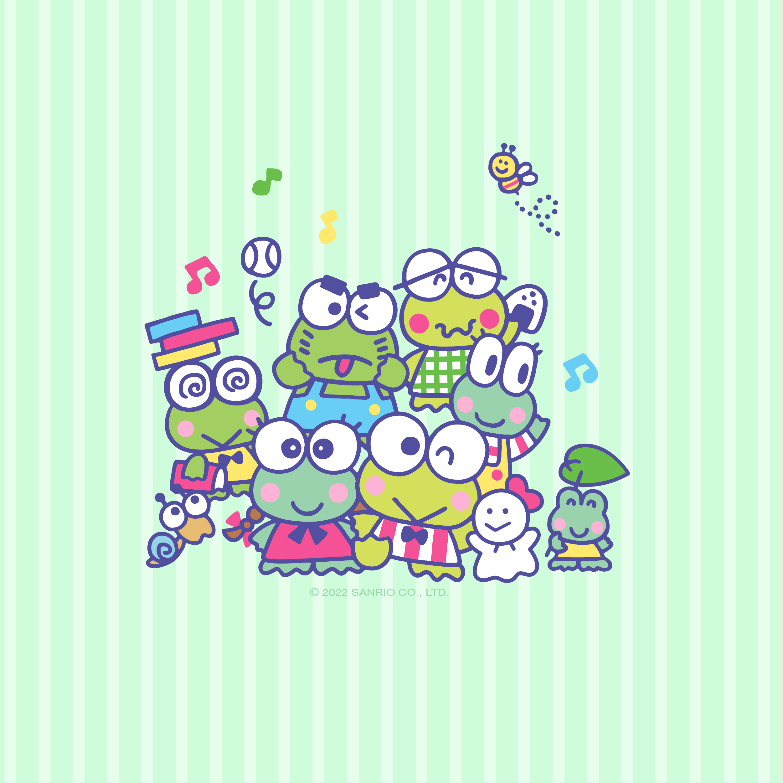 Sanrio #Keroppi on the go