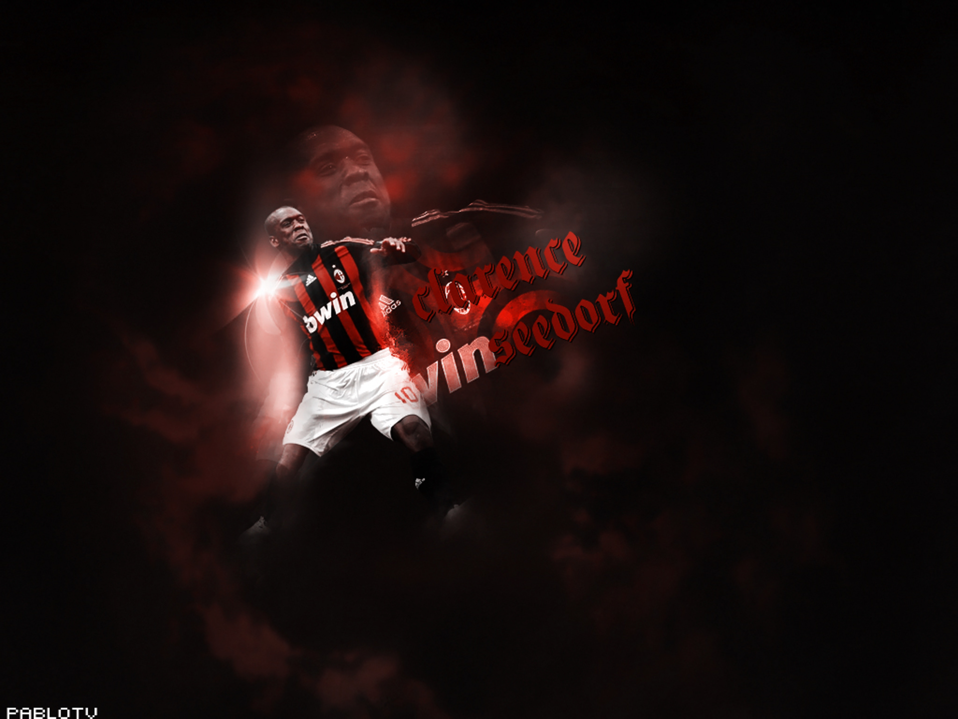 Clarence Seedorf HD, A.C. Milan Gallery HD Wallpaper