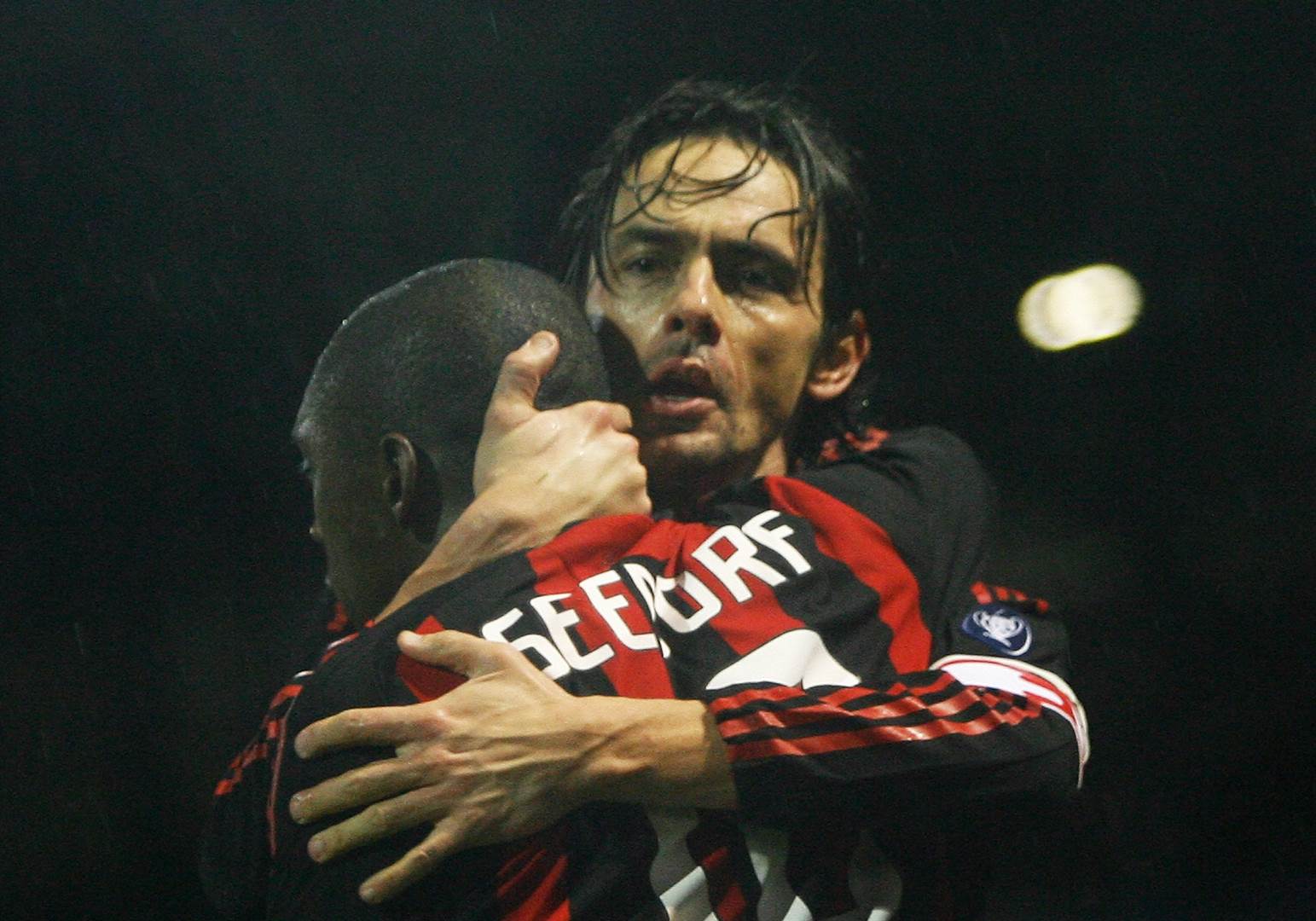 Filippo Inzaghi Succeeds Clarence Seedorf At AC Milan