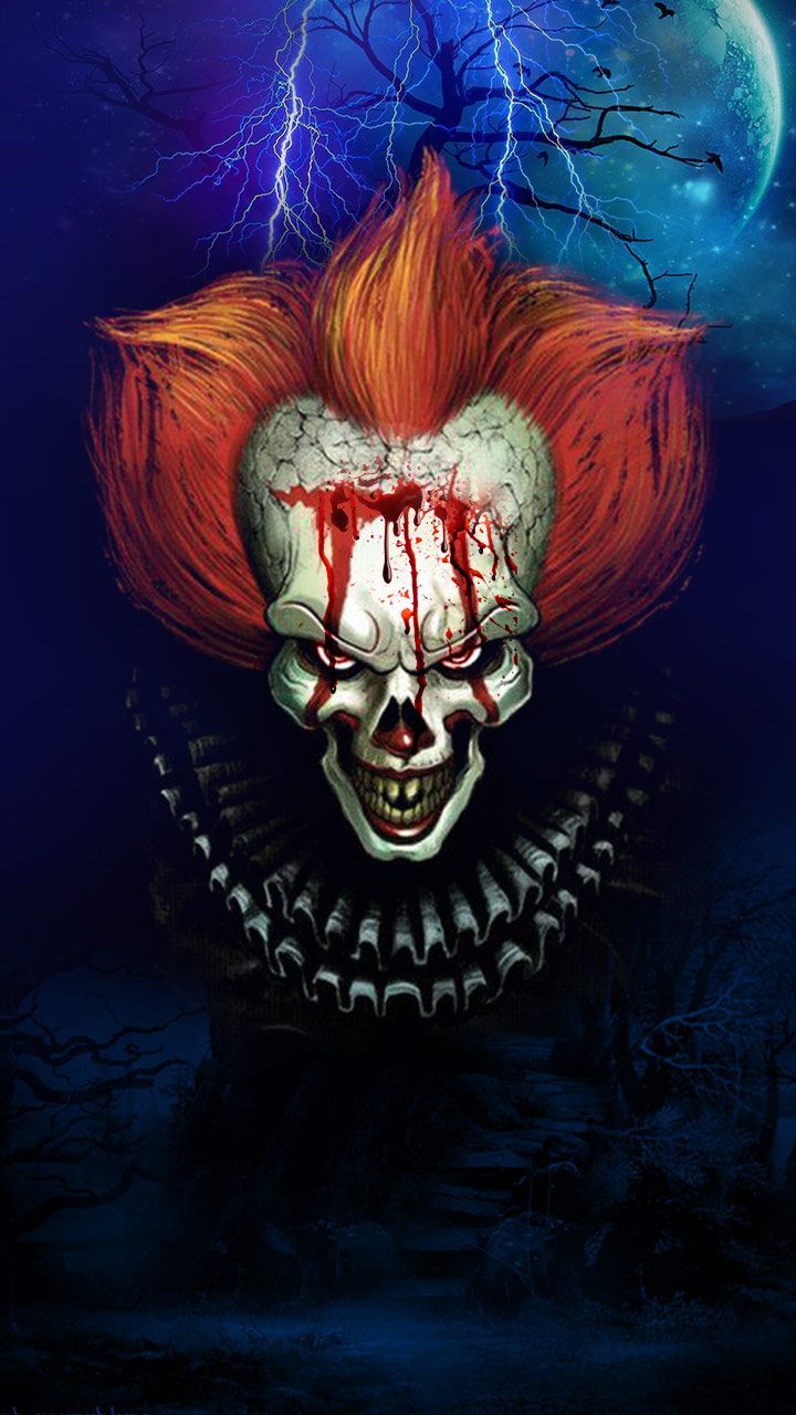 Collection, creepy clown wallpaper (HD Download). Creepy clown, Scary clowns, Evil clowns