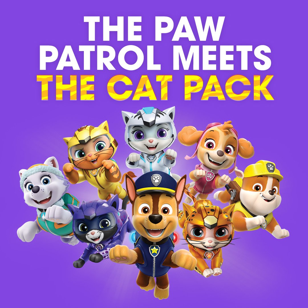 Paw Patrol Pups Meet The Cat Pack Paw Patrol Cat Pack Leo Wallpapers - Wallpaper Cave