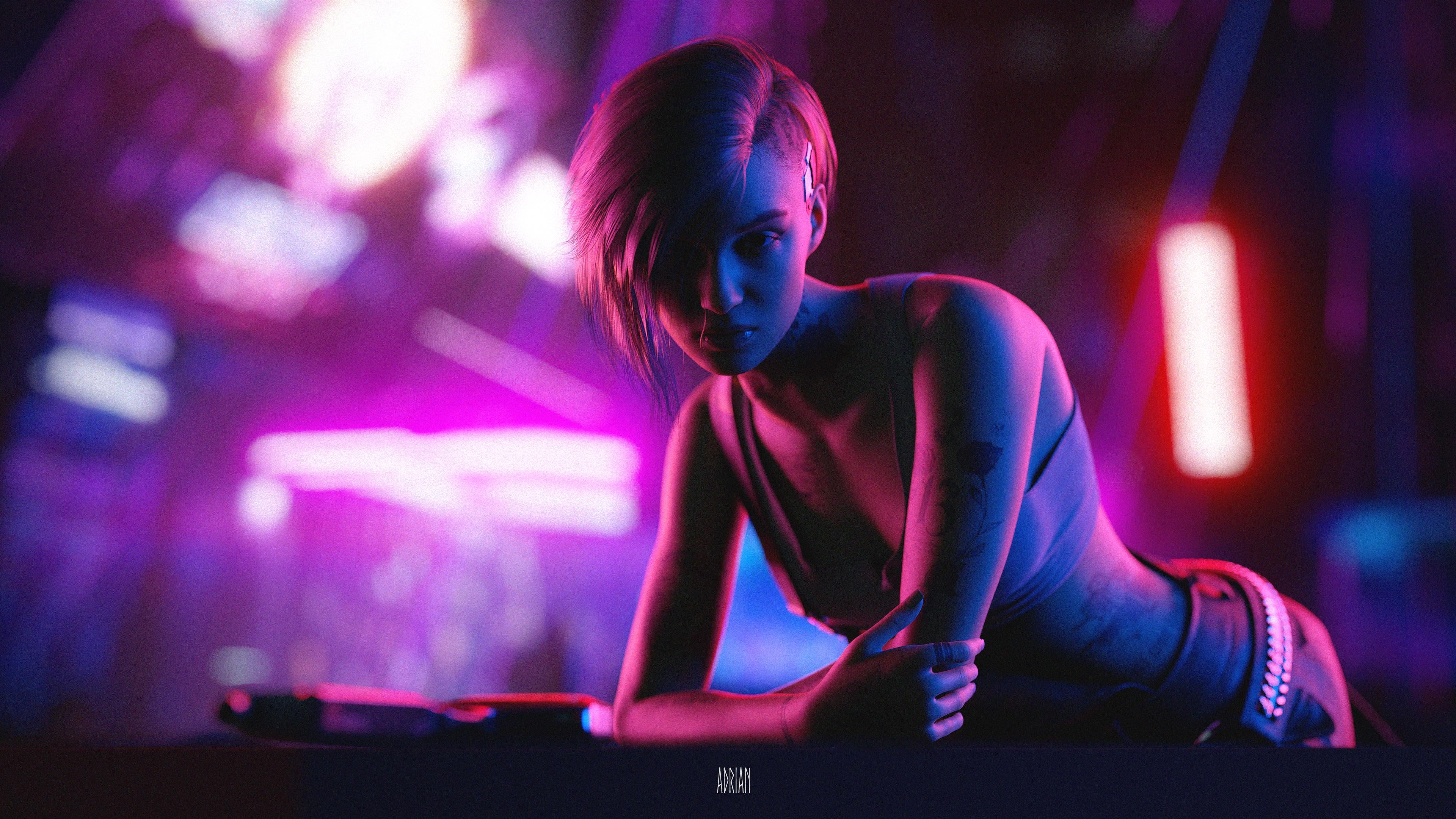 Judy Alvarez from Cyberpunk 2077