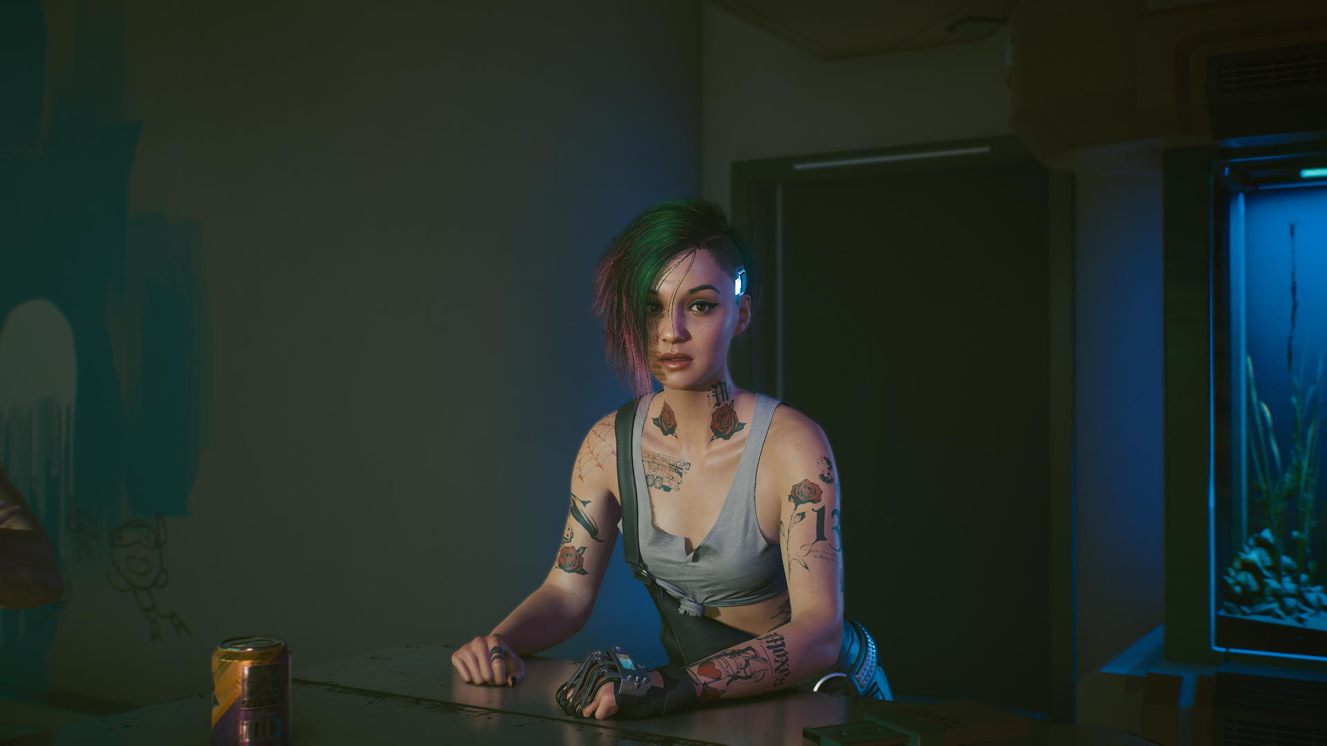 Wallpaper, Judy Alvarez, Cyberpunk 2077, CD Projekt RED 1920x1080