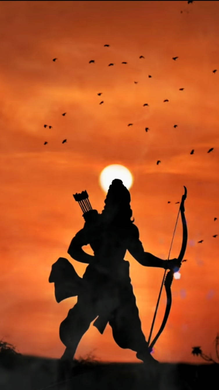 Download Shree Ram Sunrise Wallpaper