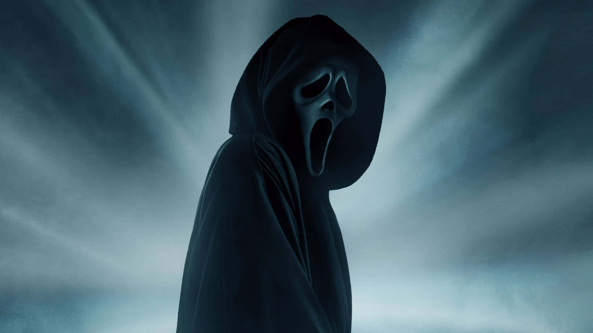Download Backlight Ghost Face Pfp Wallpaper