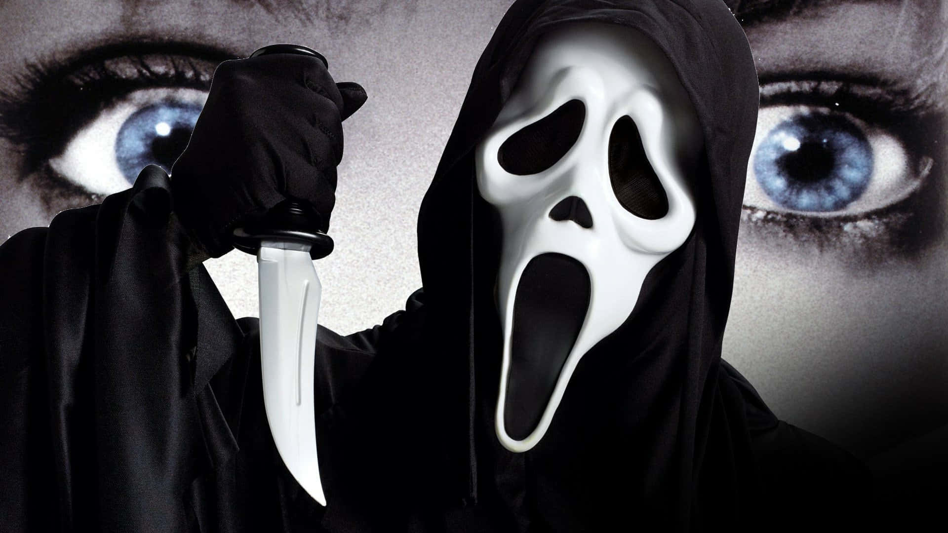 Download Eyes On Ghost Face Pfp Wallpaper