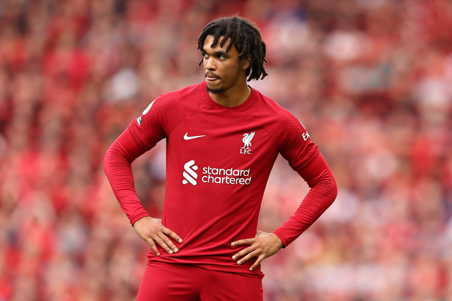 Download Trent Alexander Arnold Hands Waist Wallpaper