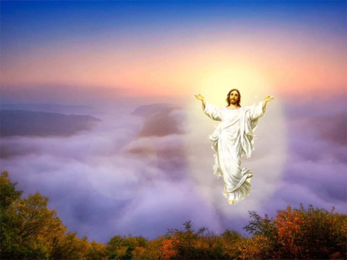 Download Christ Is Risen Heaven Wallpaper