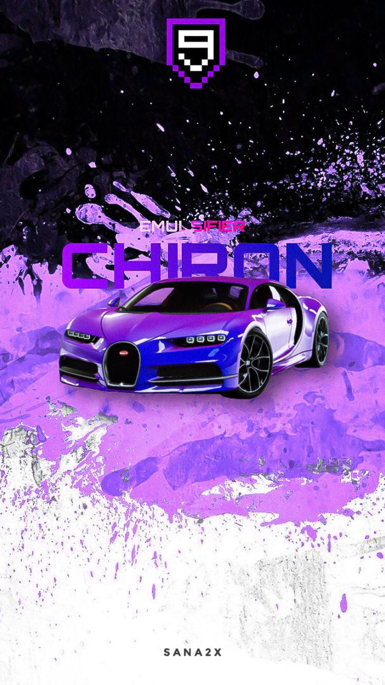 Purple Beast. U Sexxualization Aka Emulsifier's Bugatti Chiron