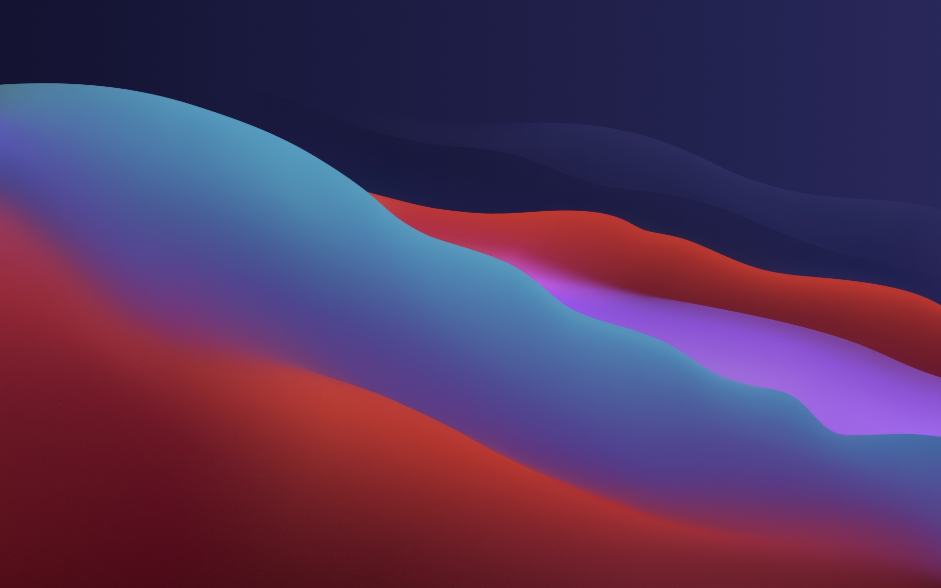 macOS Big Sur Wallpaper 4K, Apple, Layers, Fluidic, Gradients