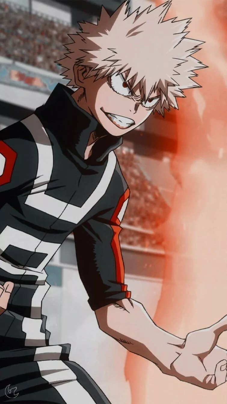 some Bakugou wallpaper for you