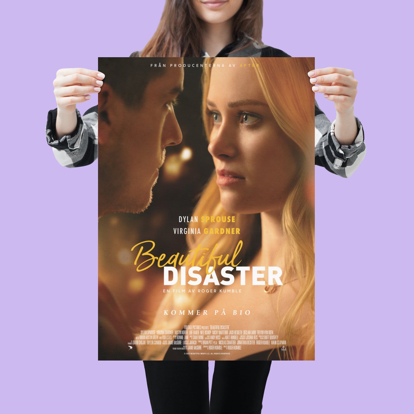 Beautiful Disaster (Dylan Sprouse, Virginia Gardner) Movie Poster