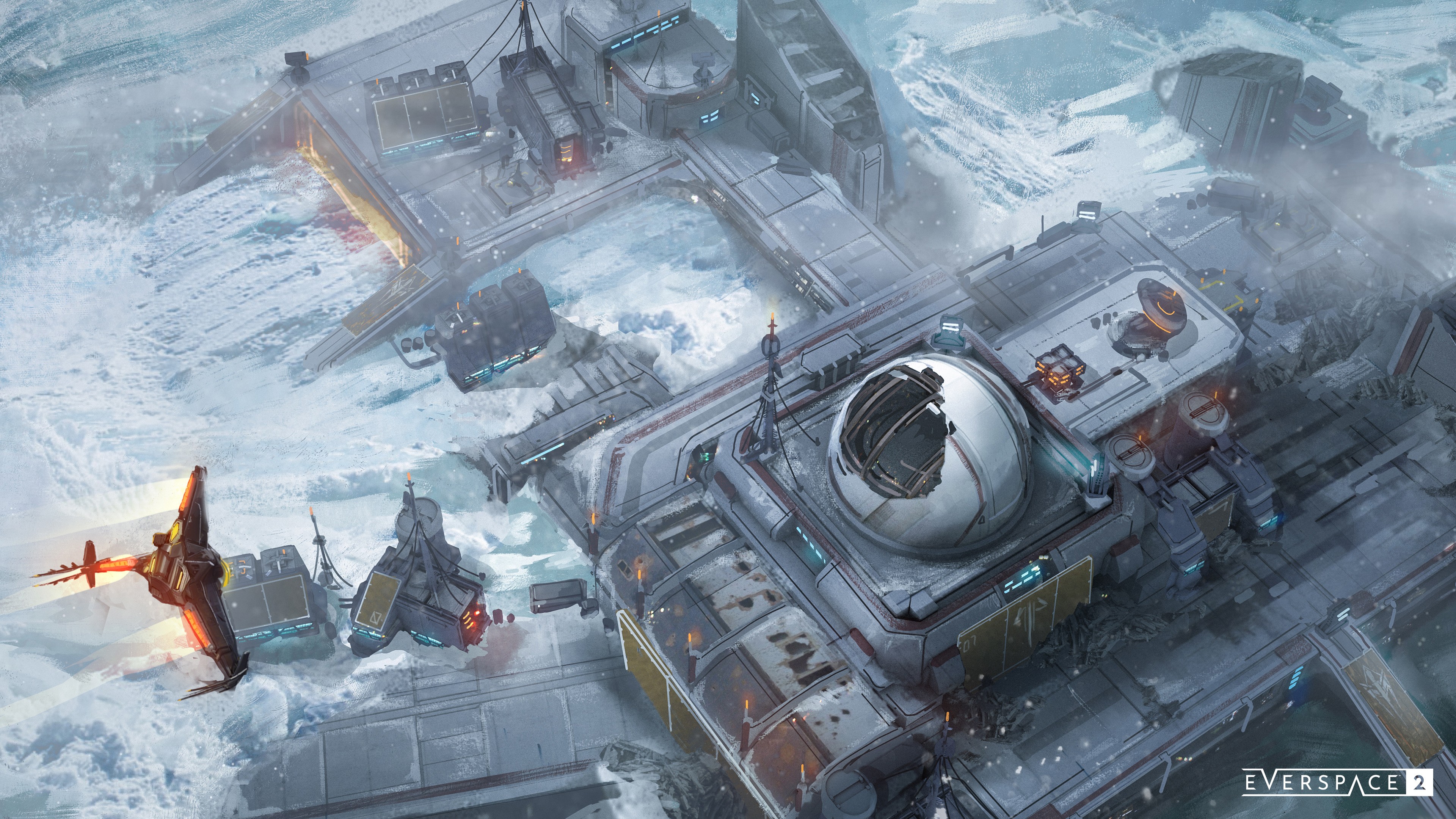 Wallpaper Everspace 2, Gamescom 2020, screenshot, 4K, Games