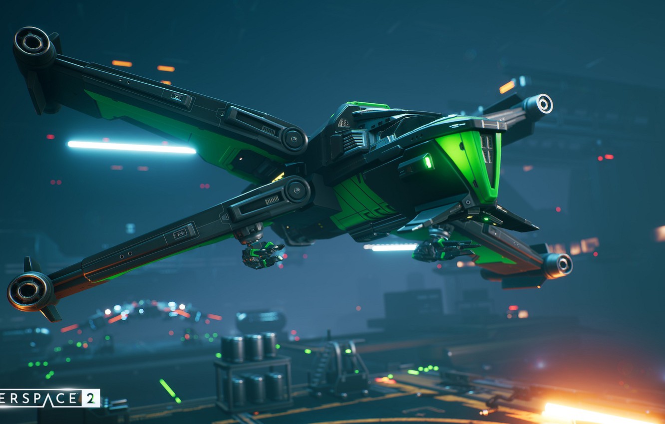 Wallpaper sparks, spaceship, starship, spaceship, Everspace - for desktop, section игры