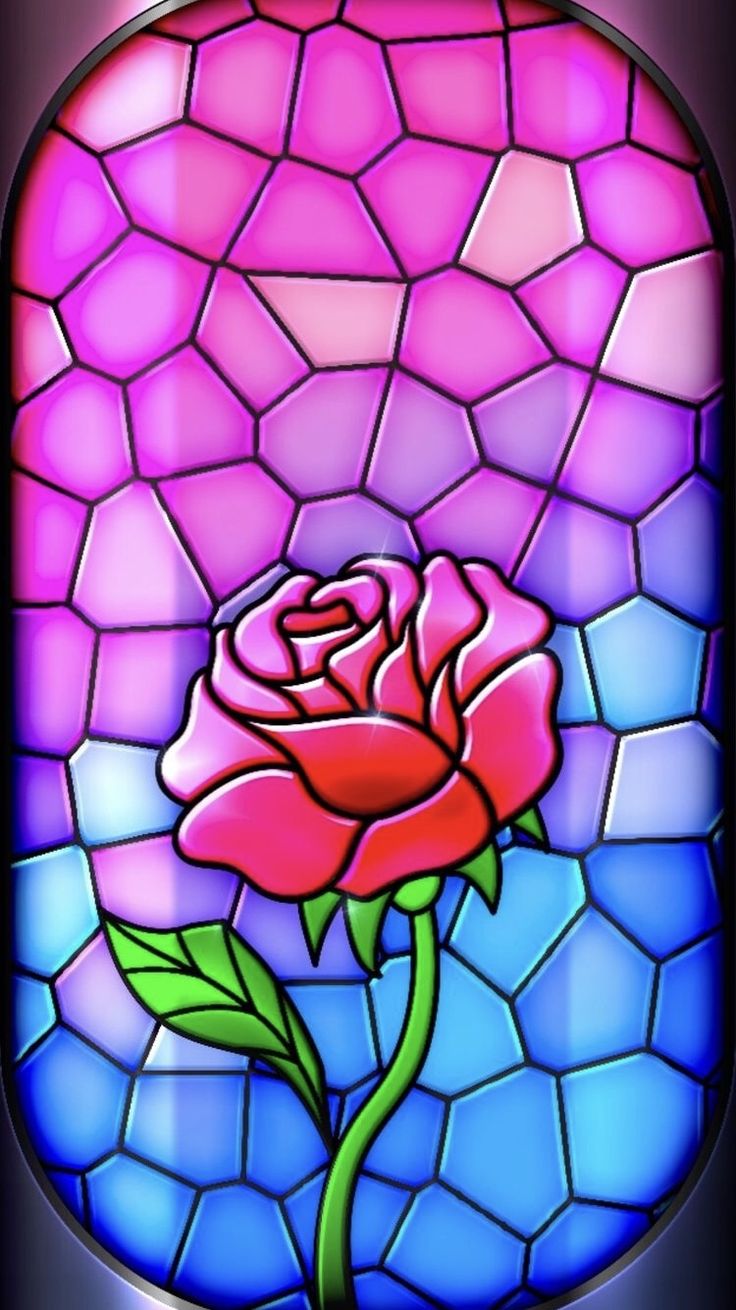 Stained Glass Flowers Wallpapers - Wallpaper Cave