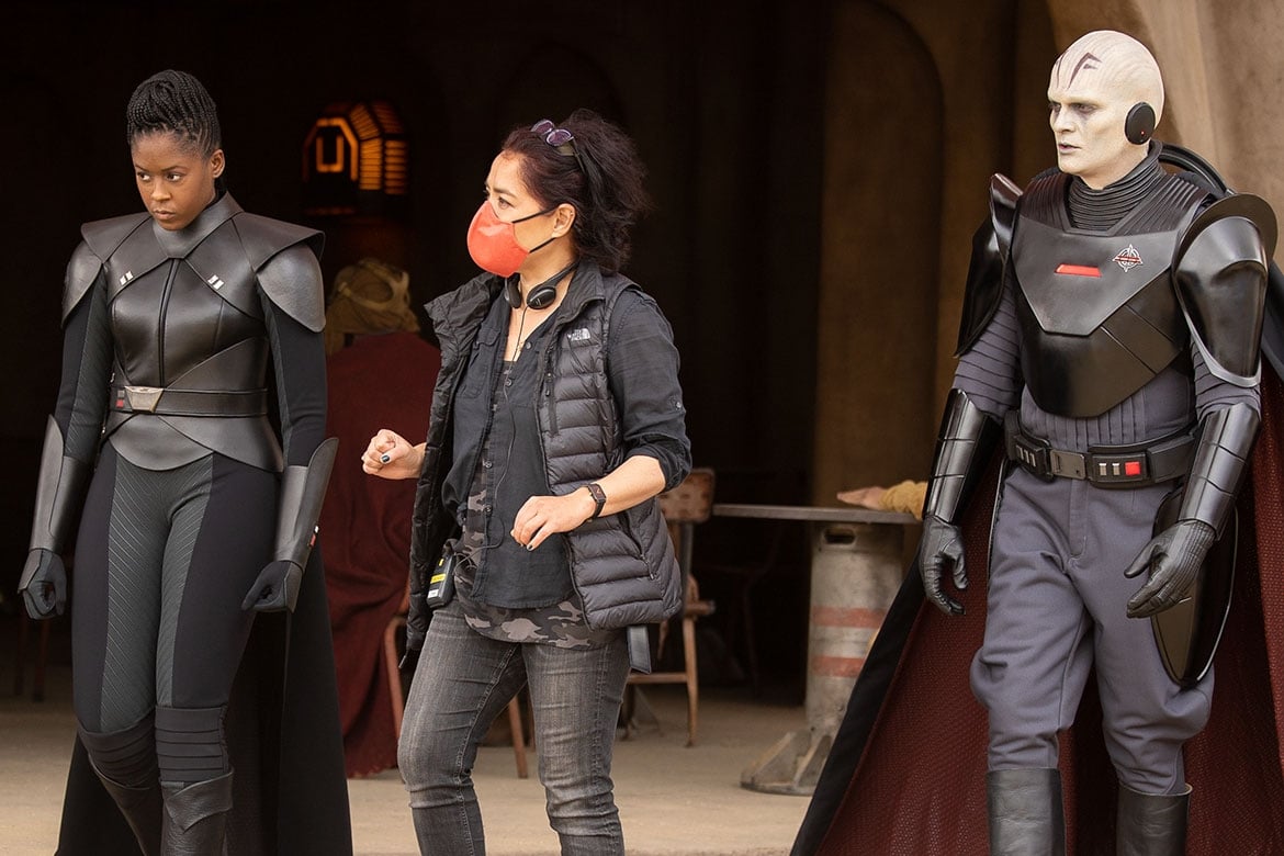 New Image Of Deborah Chow On The Kenobi Set, Featuring Reva, Grand Inquisitor, Obi Wan And Owen!