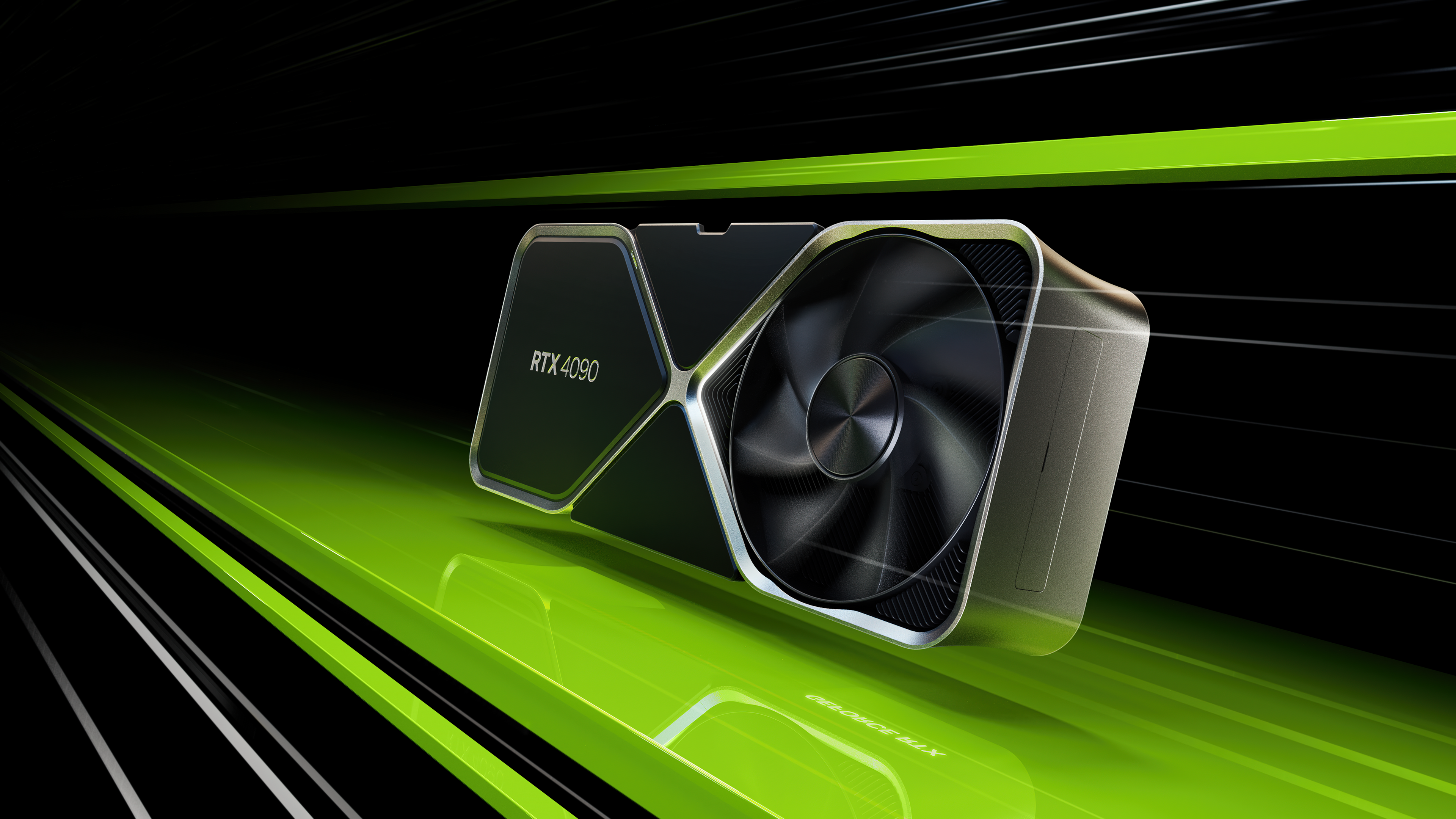 RTX Nvidia GPU 4090 Tech Wallpaper:3840x2160