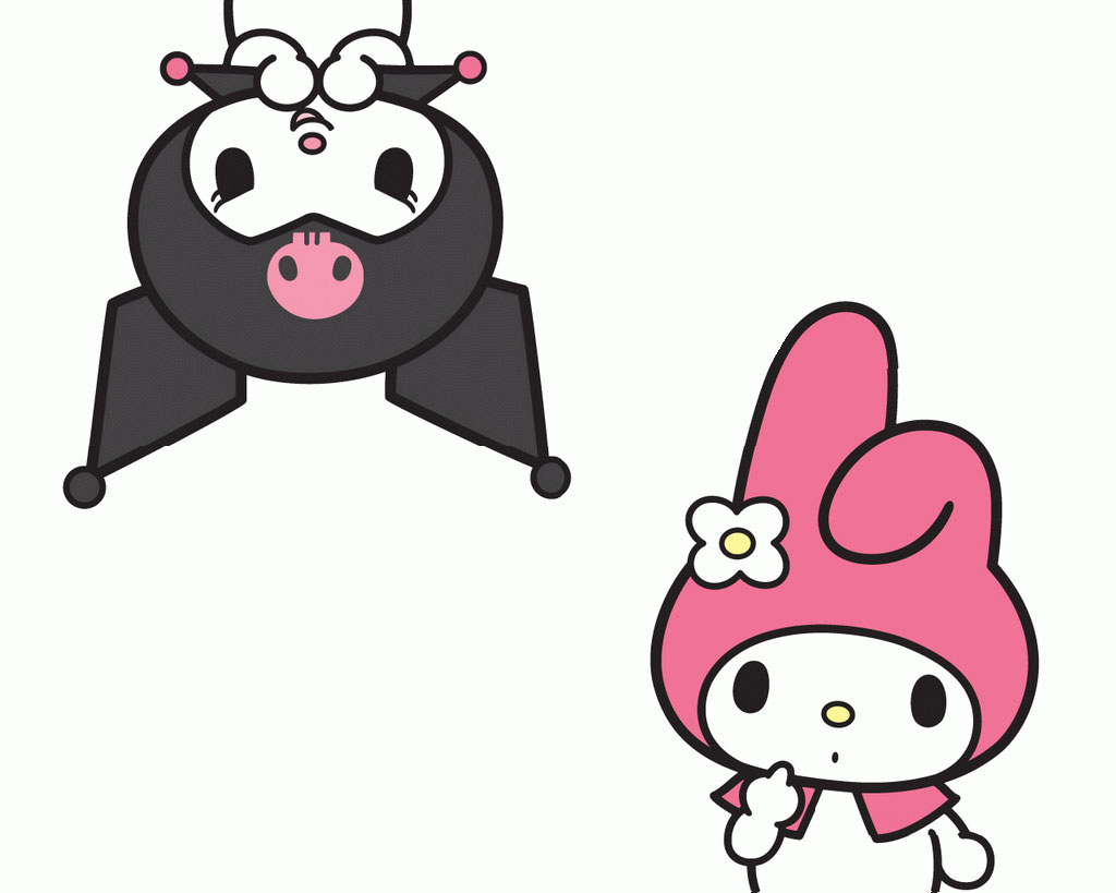 Kuromi Hello Kitty Wallpapers - Wallpaper Cave